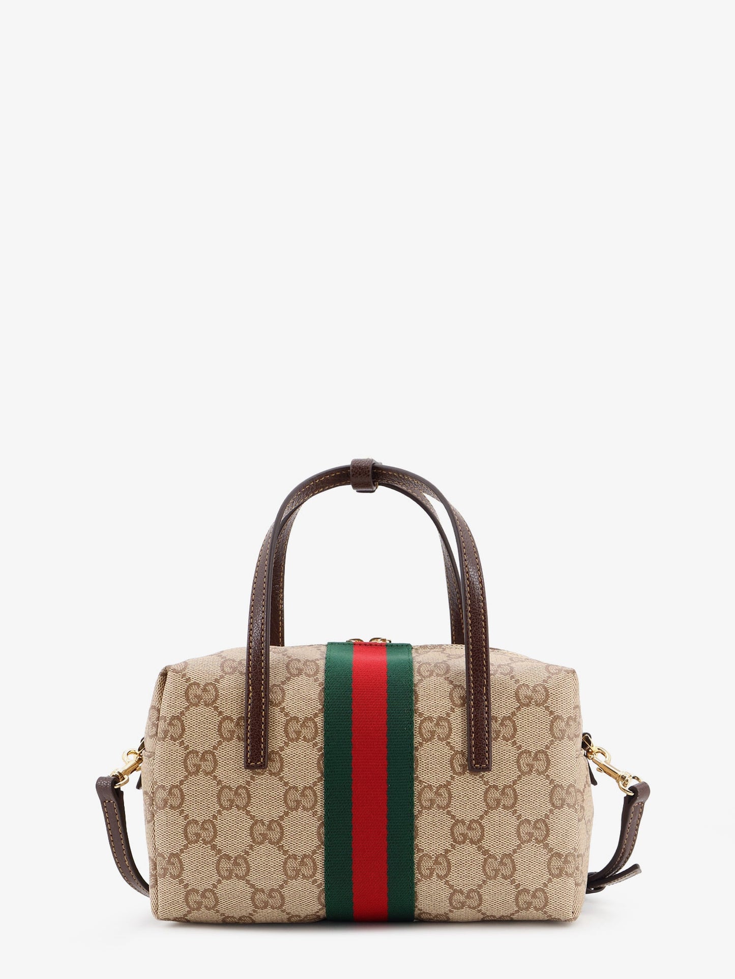 Gucci Women Boston Mini Bag With Web Detail GUCCI