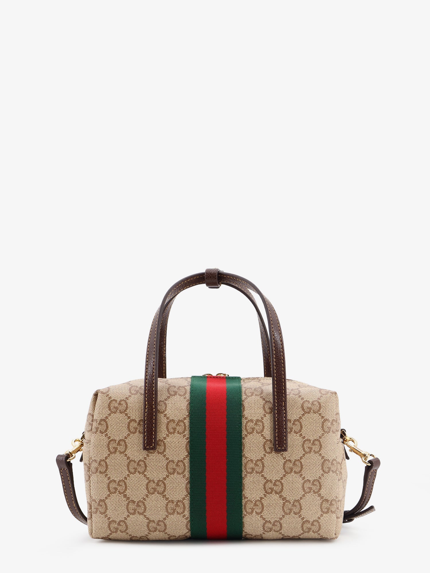 Gucci Women Boston Mini Bag With Web Detail GUCCI