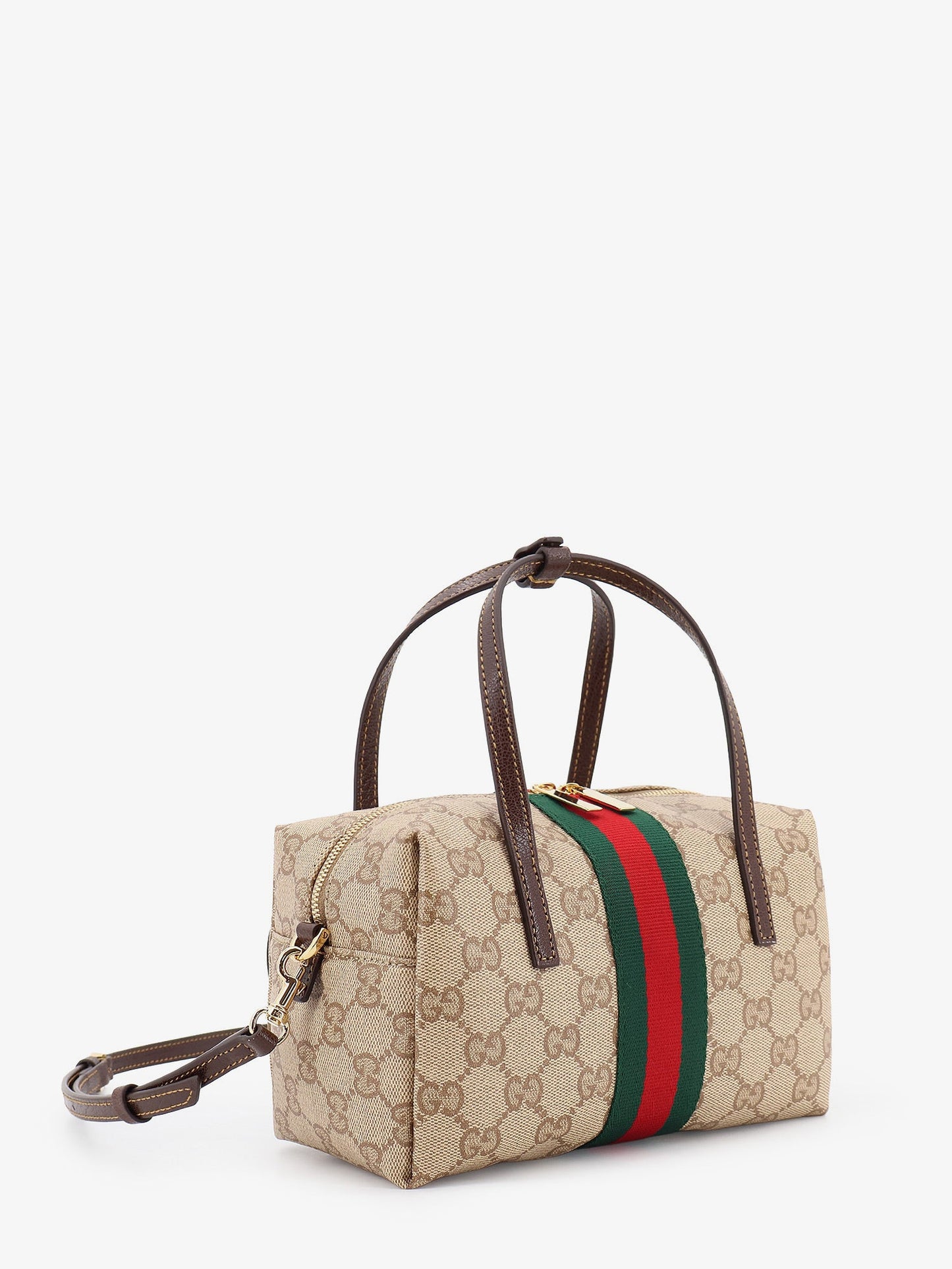 Gucci Women Boston Mini Bag With Web Detail GUCCI