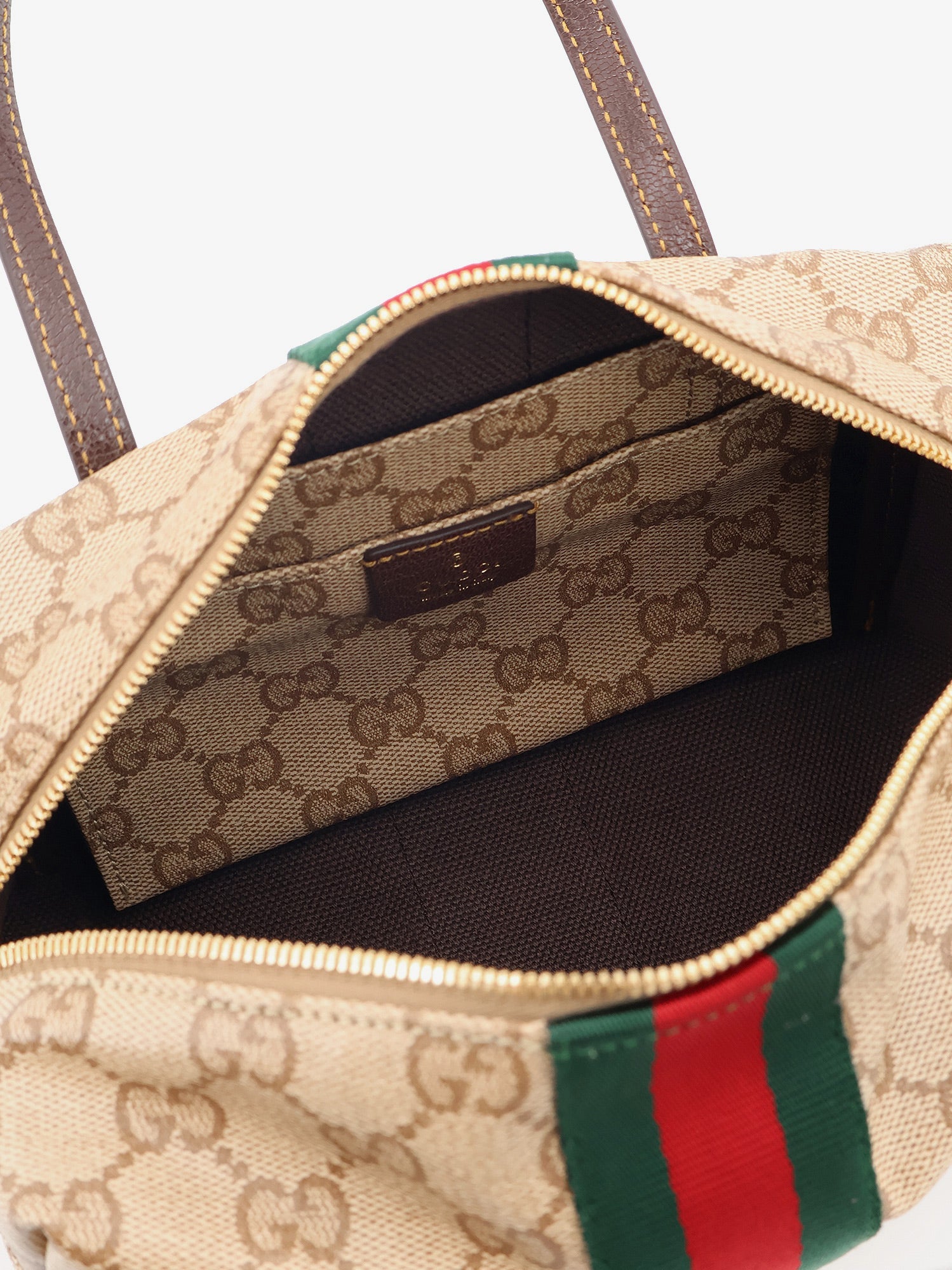 Gucci Women Boston Mini Bag With Web Detail GUCCI