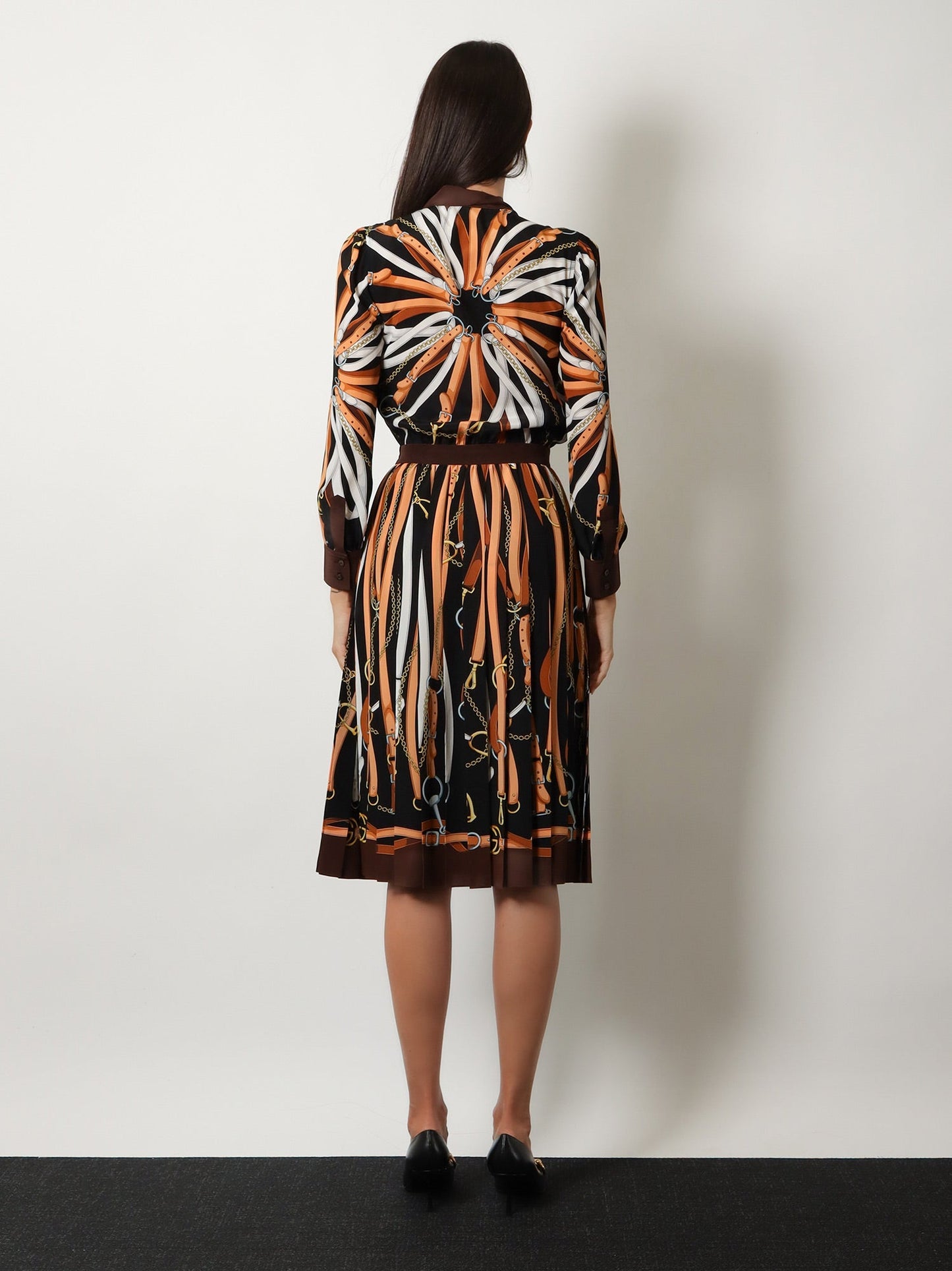 Gucci Women Chemisier Silk Dress GUCCI