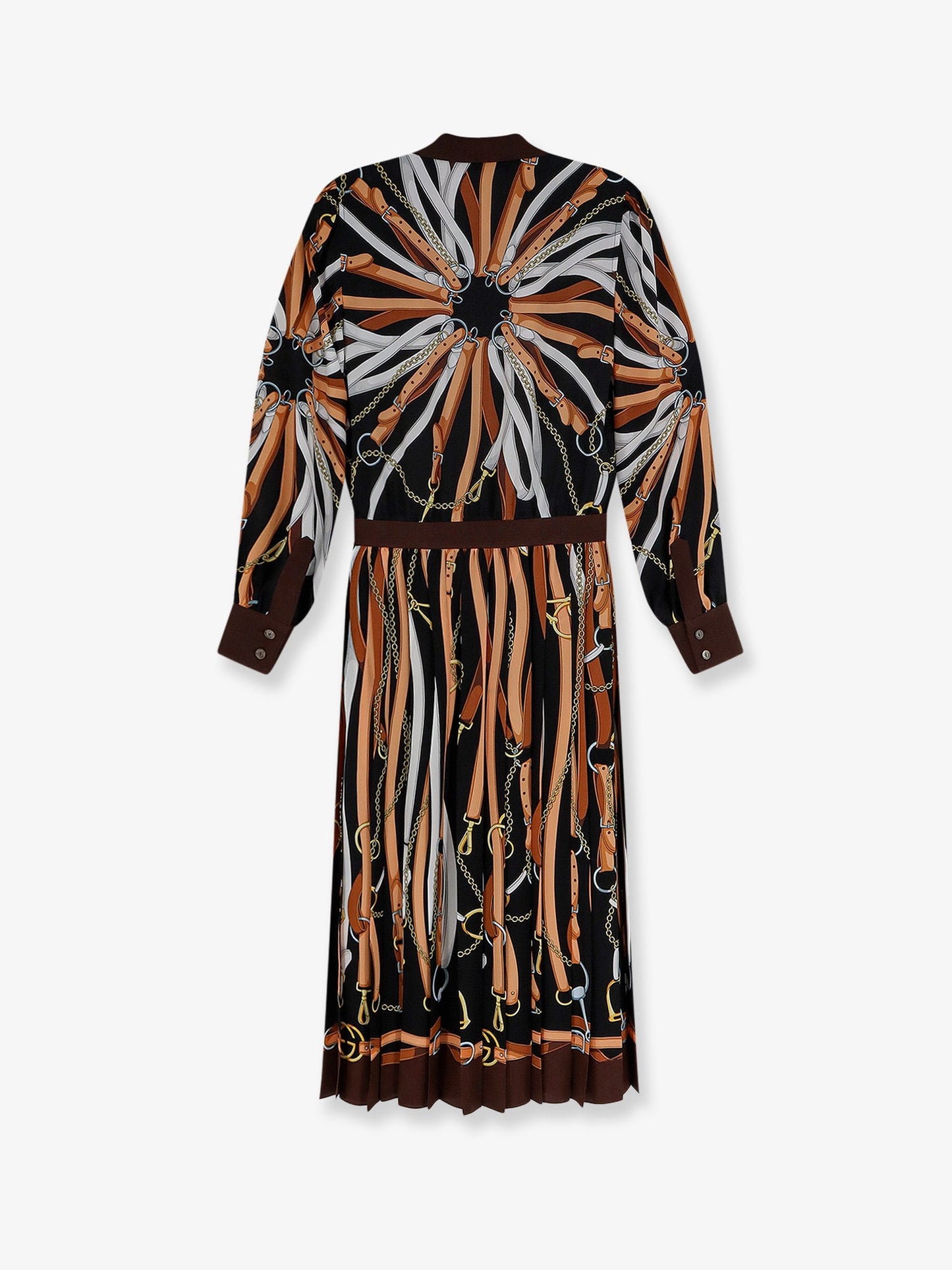 Gucci Women Chemisier Silk Dress GUCCI