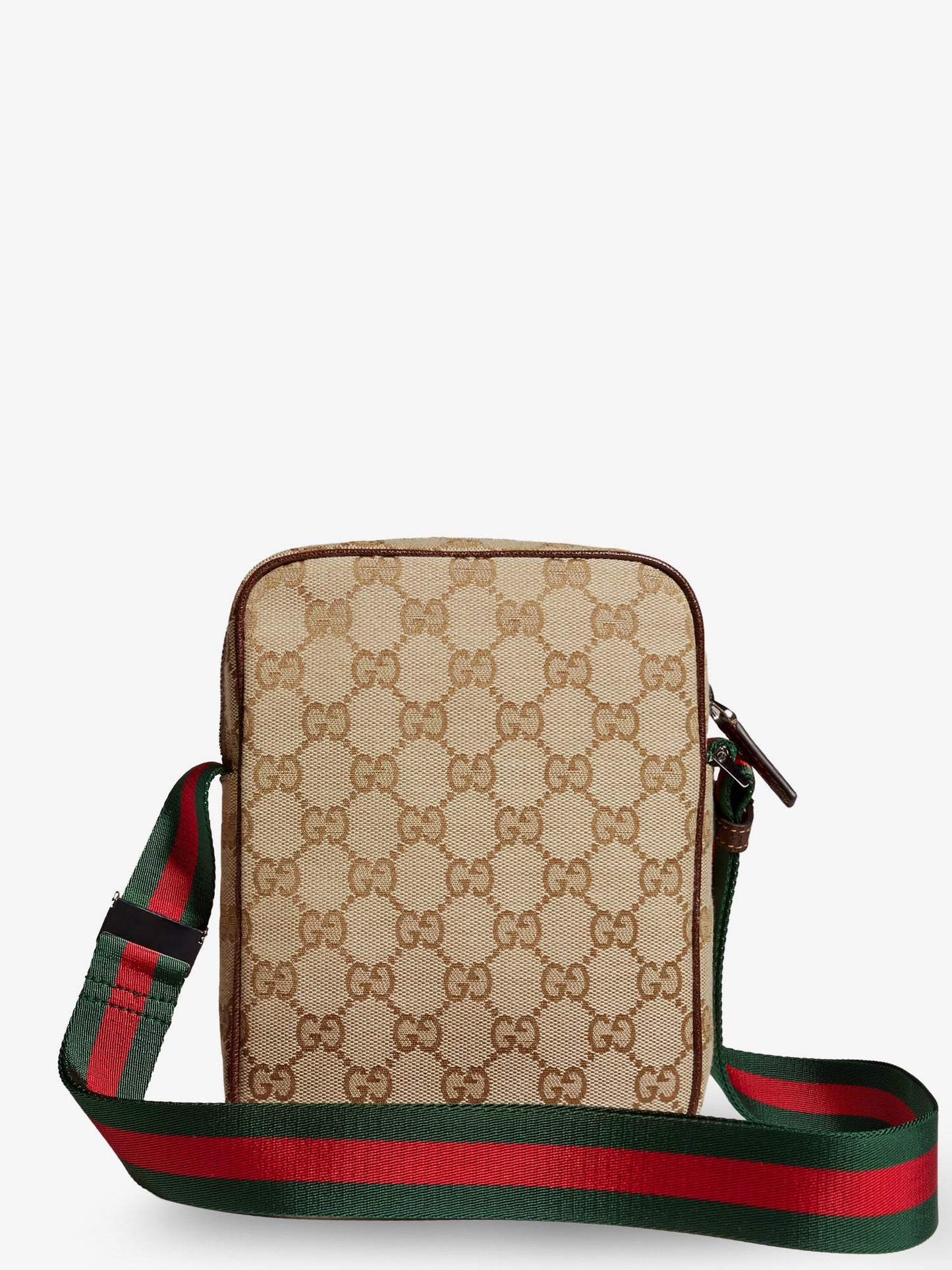 Gucci Men Gucci Tag Gg Fabric Crossbody Bag GUCCI