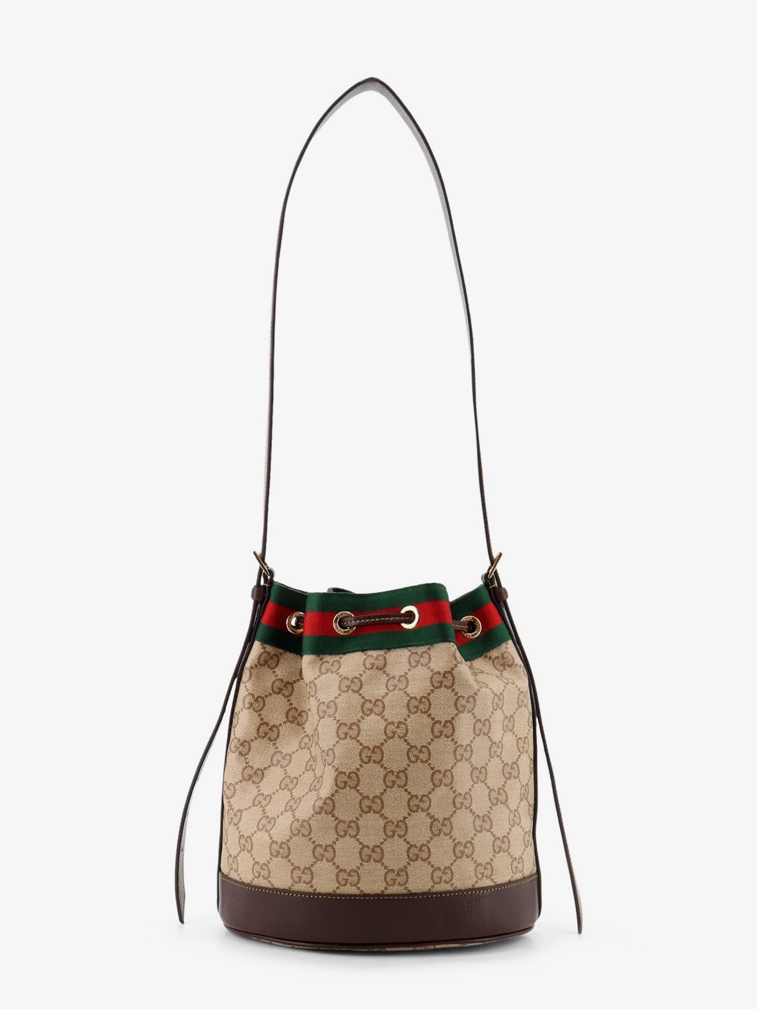 Gucci Women Gucci Venice Gg Fabric Bucket Bag GUCCI