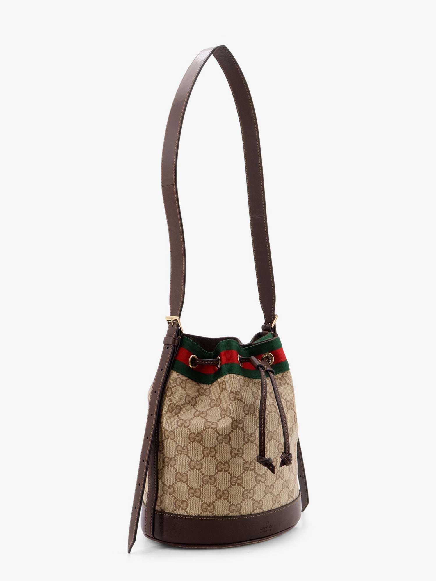 Gucci Women Gucci Venice Gg Fabric Bucket Bag GUCCI