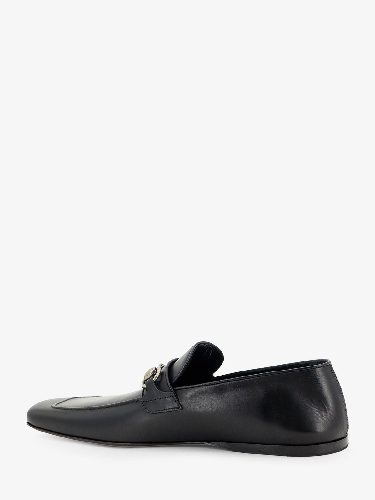 Gucci Men Leather Loafers With Metal Horsebit GUCCI