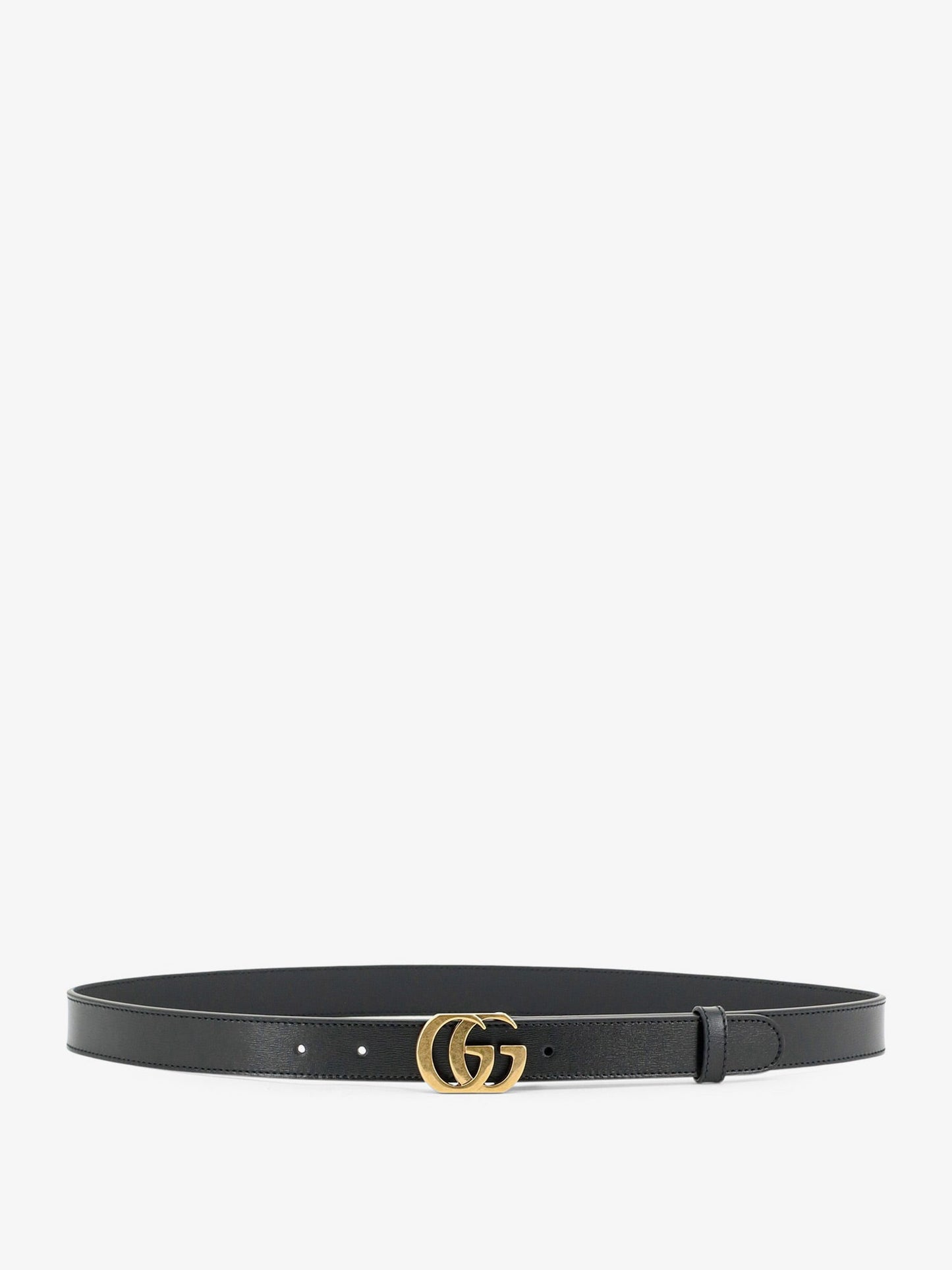 Gucci Women Cut Gg Marmont Leather Belt GUCCI