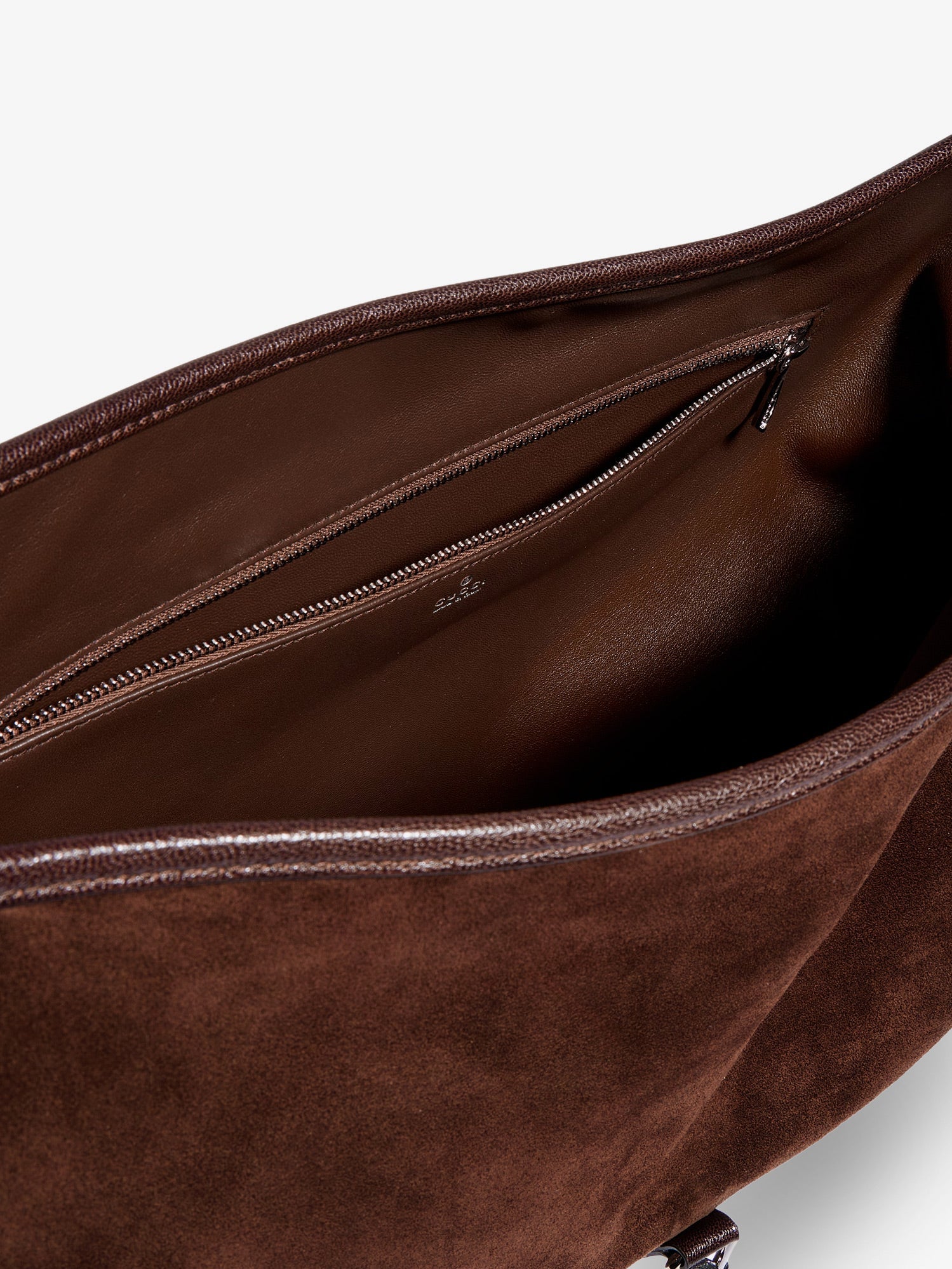 Gucci Men Jackie Flap Suede Shoulder Bag GUCCI