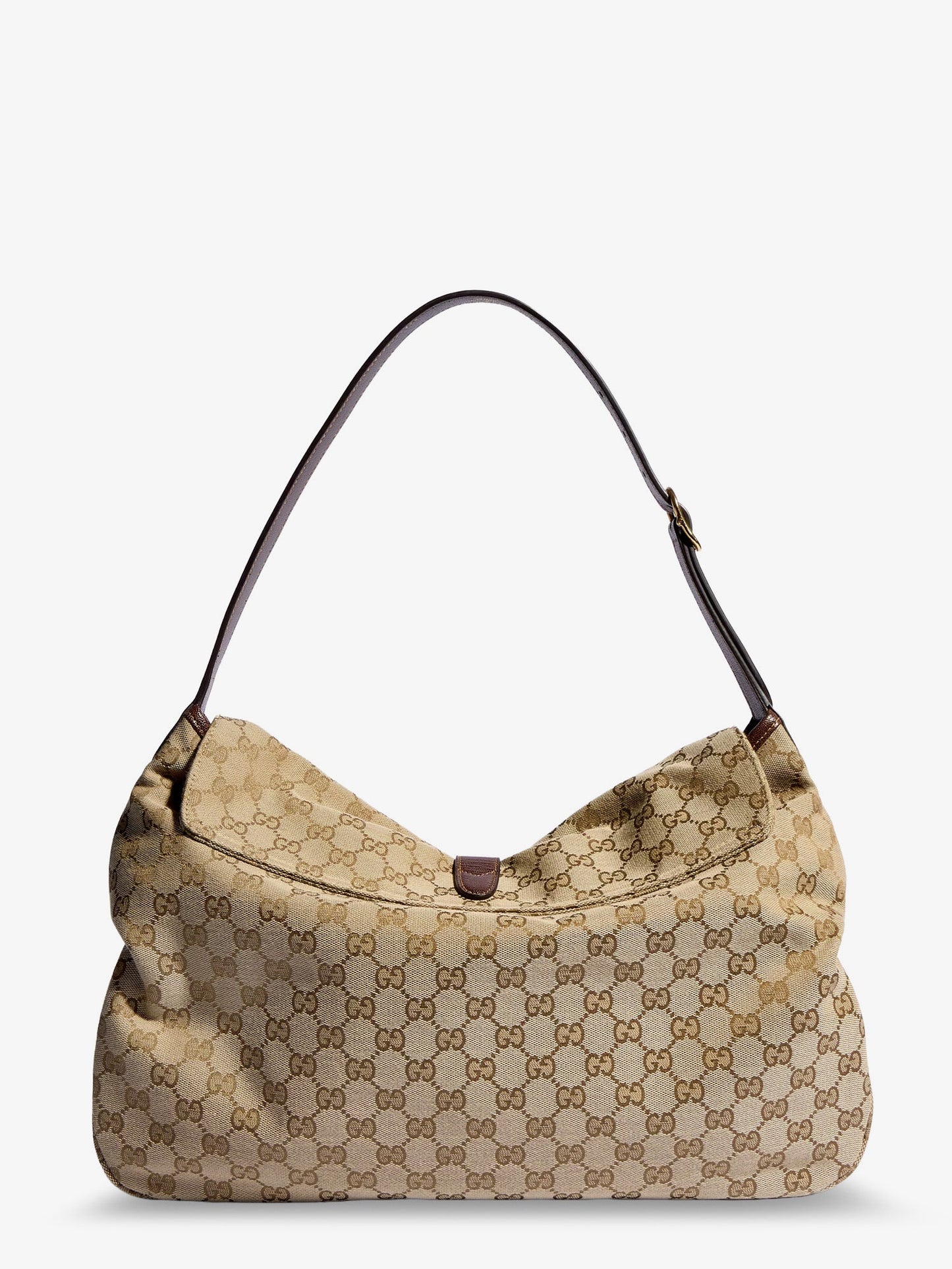 Gucci Men Jackie Flap Gg Canvas Shouder Bag GUCCI