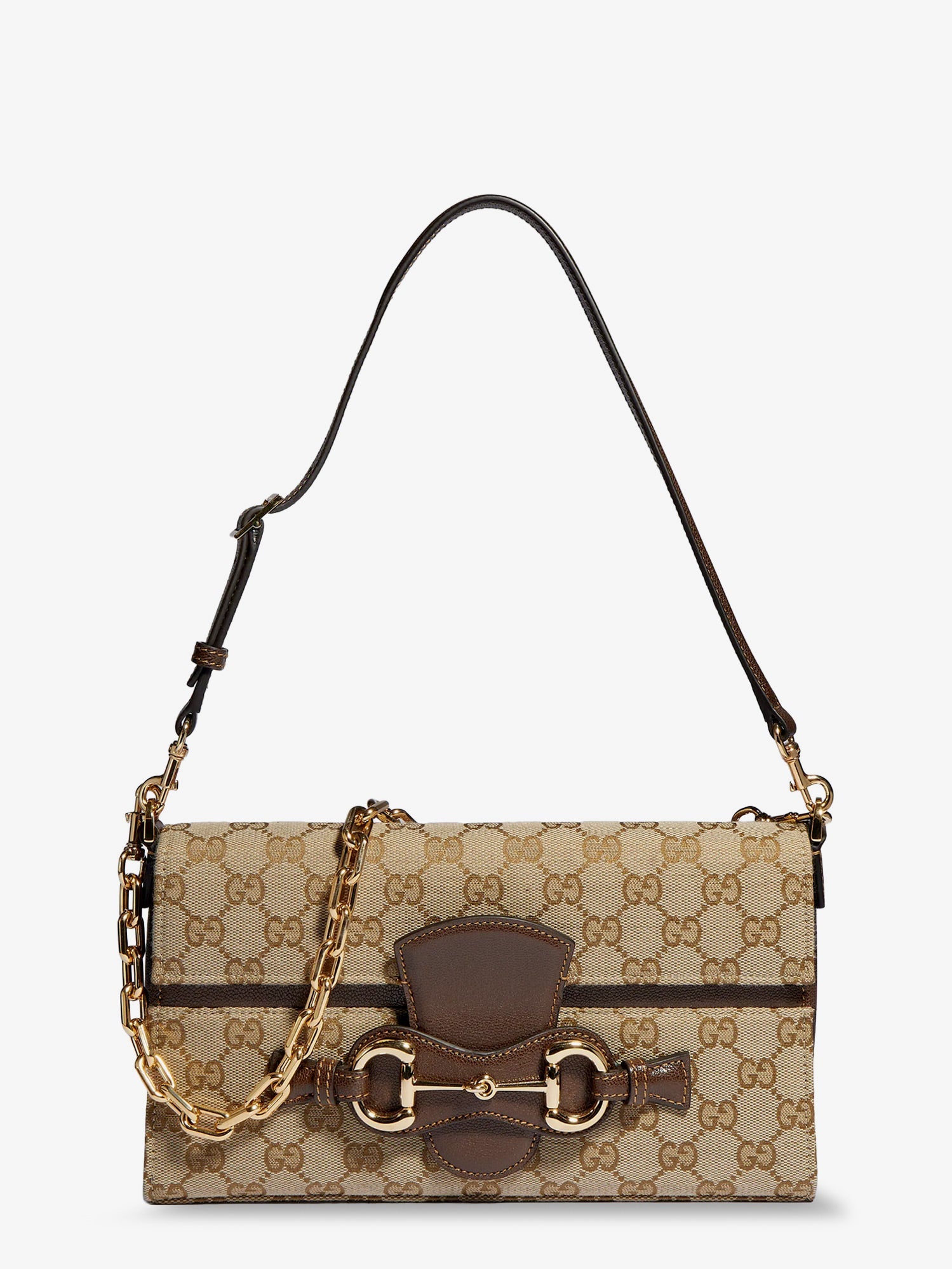 Gucci Women Ristretto Gg Fabric Shoulder Bag GUCCI