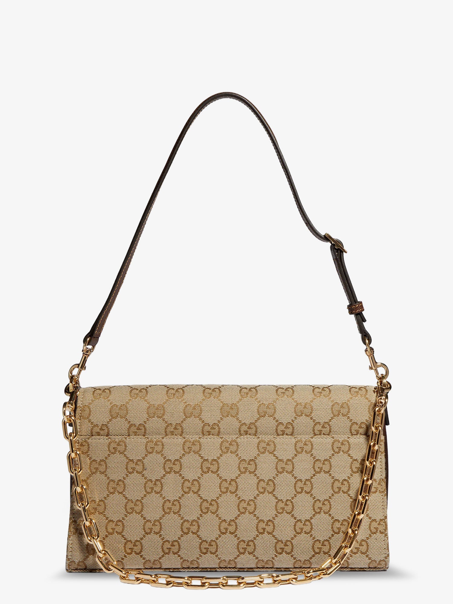 Gucci Women Ristretto Gg Fabric Shoulder Bag GUCCI
