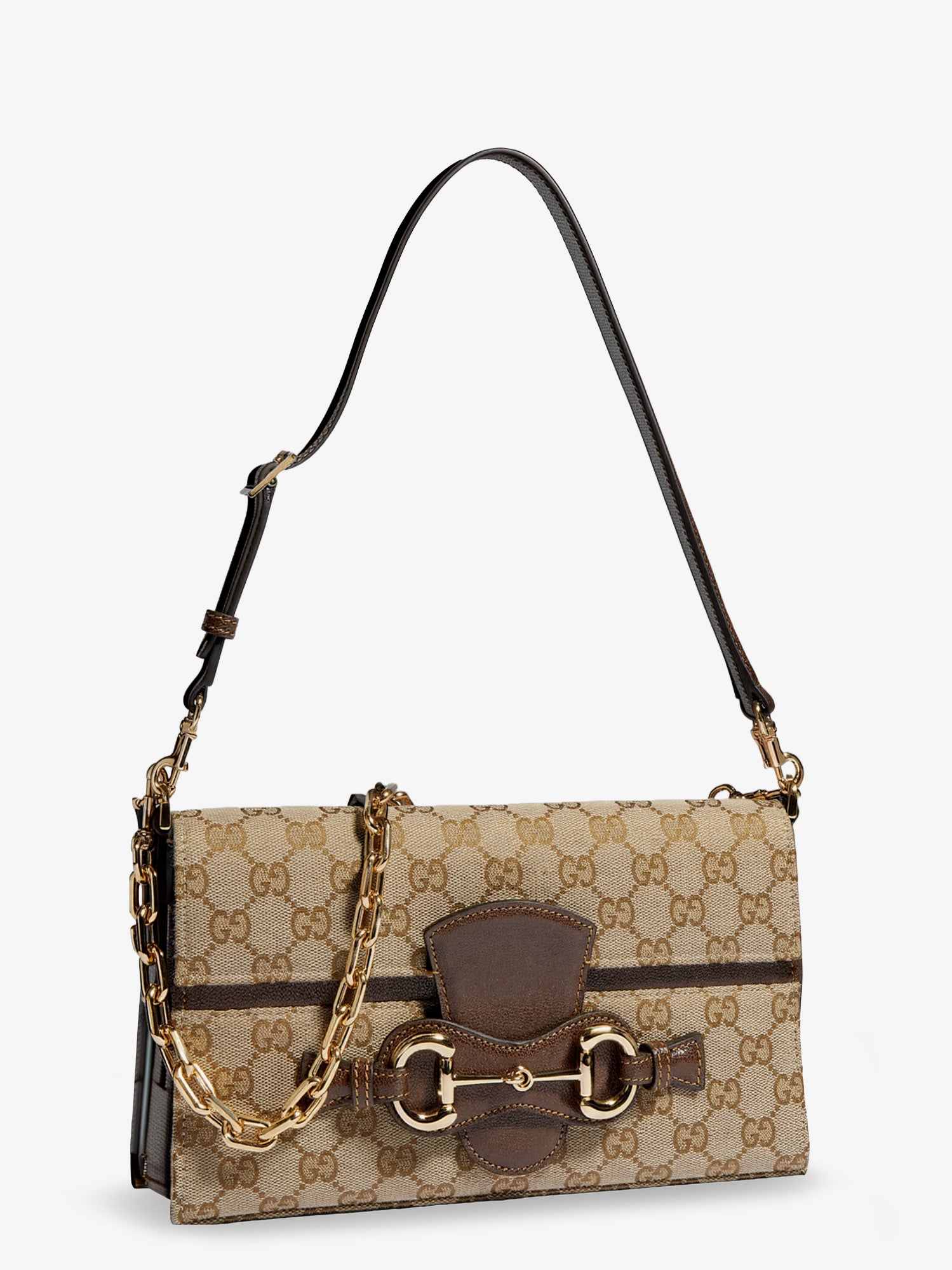 Gucci Women Ristretto Gg Fabric Shoulder Bag GUCCI