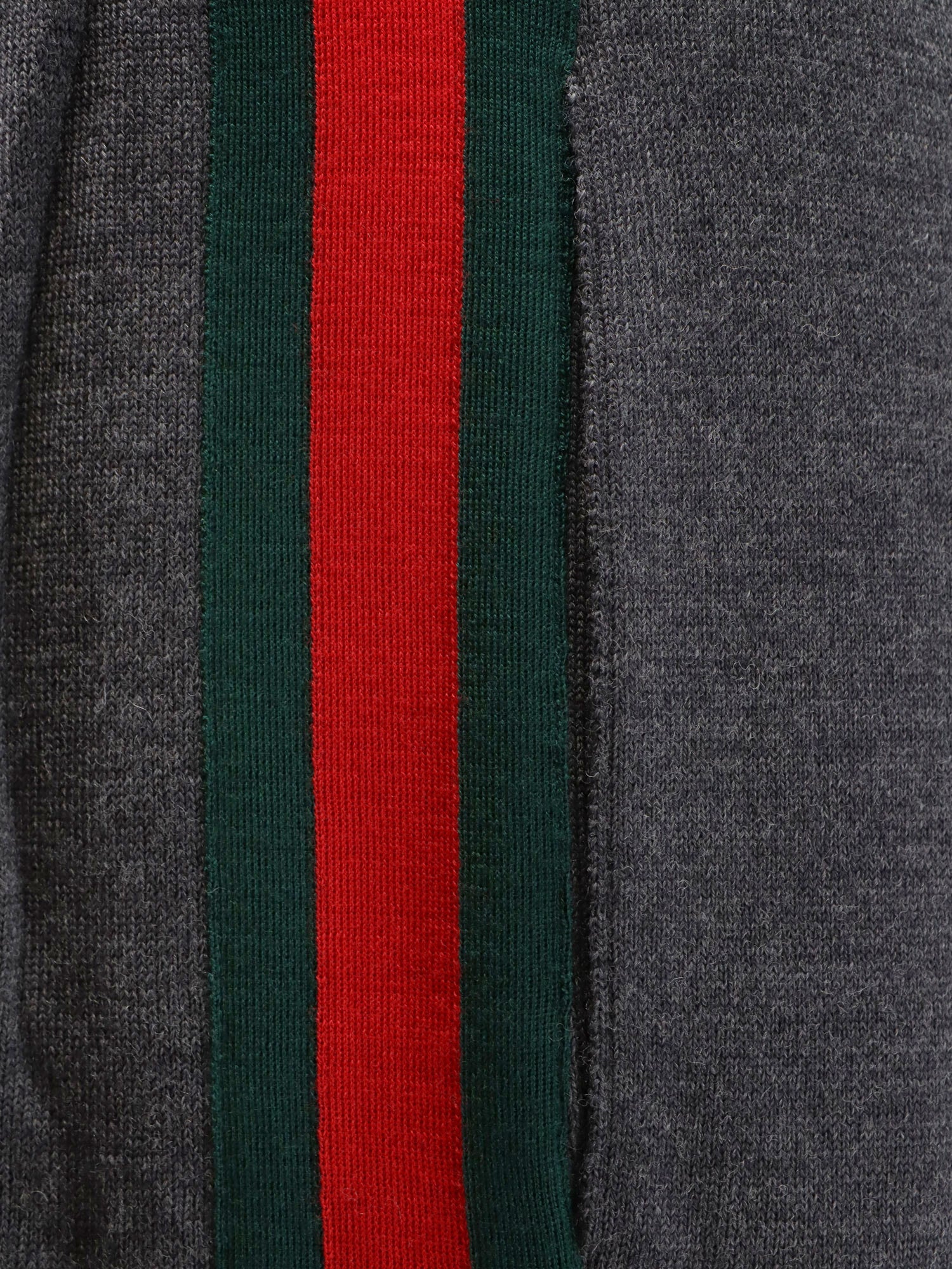 Gucci Men Wool Leisure Trousers With Web Insert GUCCI