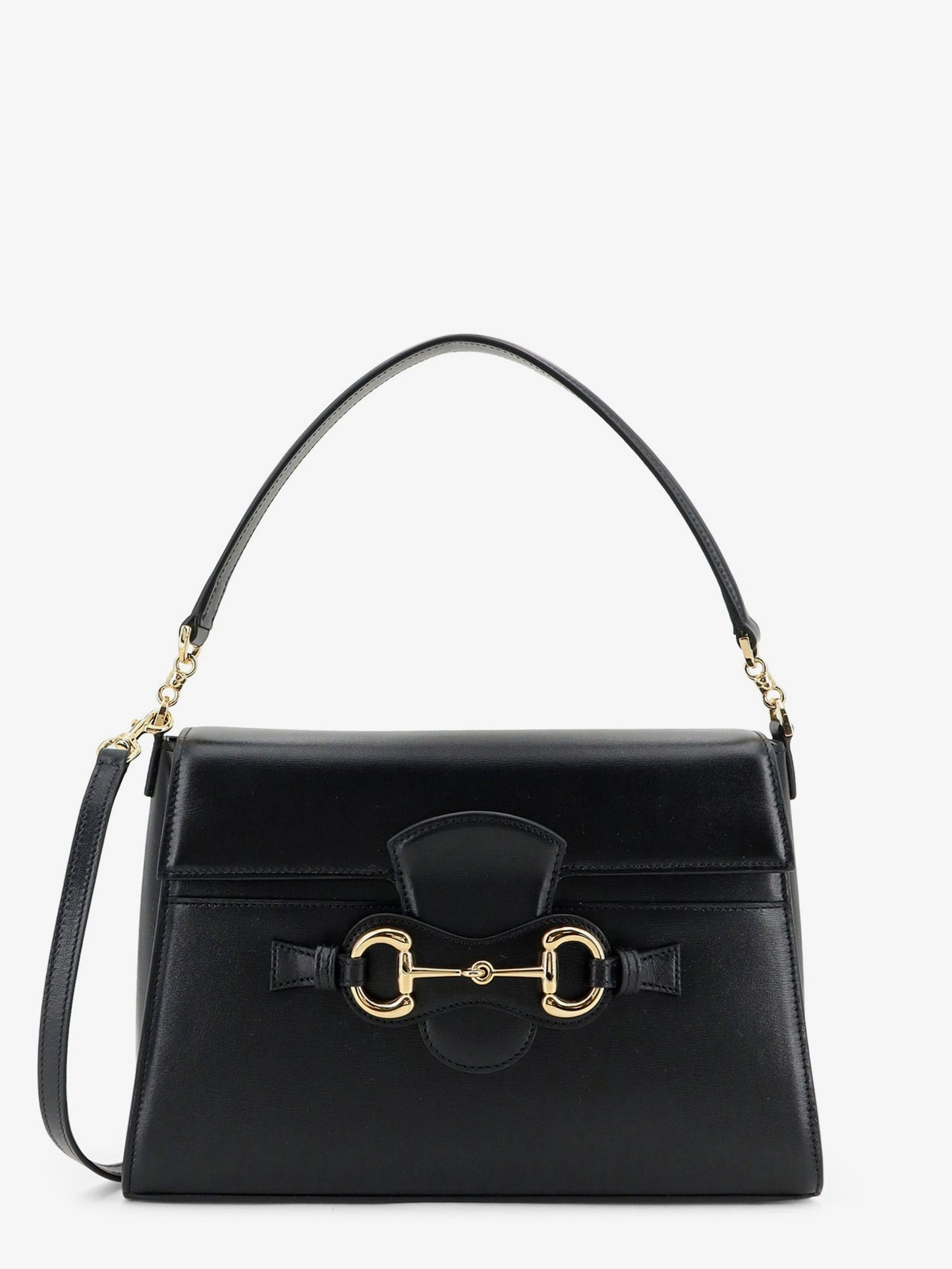Gucci Women Horsebit Duomo Leather Handbag GUCCI