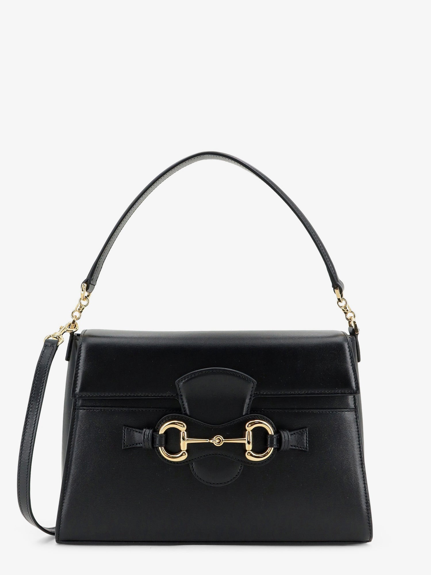 Gucci Women Horsebit Duomo Leather Handbag GUCCI