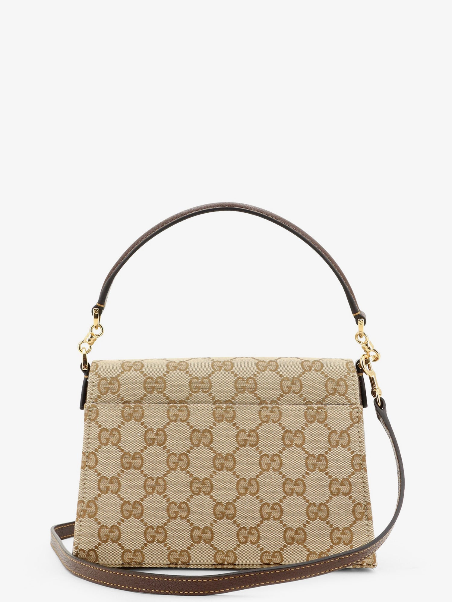 Gucci Women Horsebit Duomo Gg Canvas Handbag GUCCI