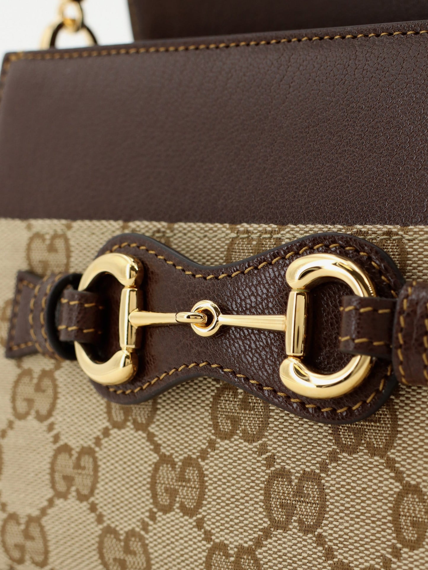 Gucci Women Horsebit Duomo Gg Canvas Handbag GUCCI