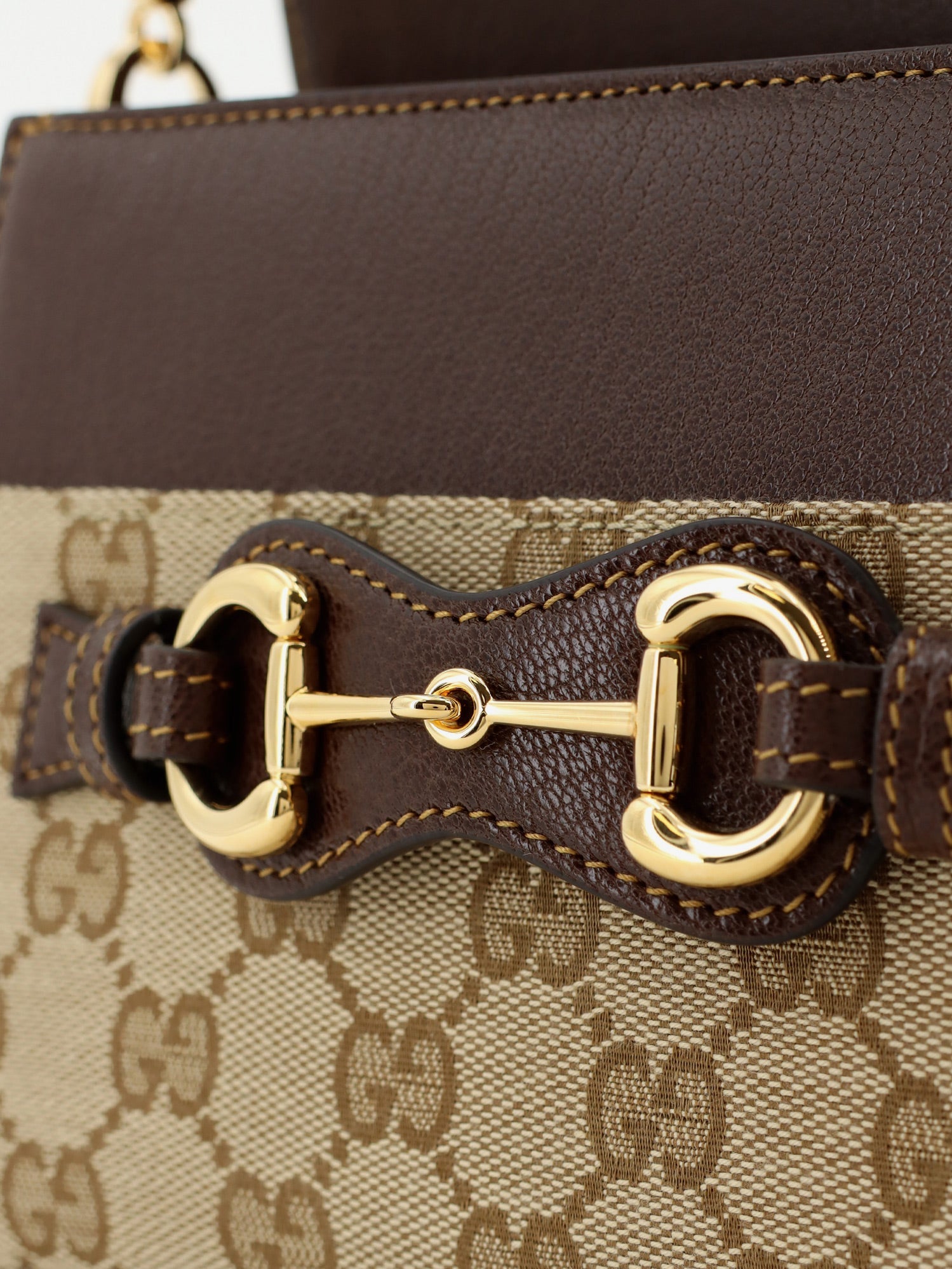 Gucci Women Horsebit Duomo Gg Canvas Handbag GUCCI