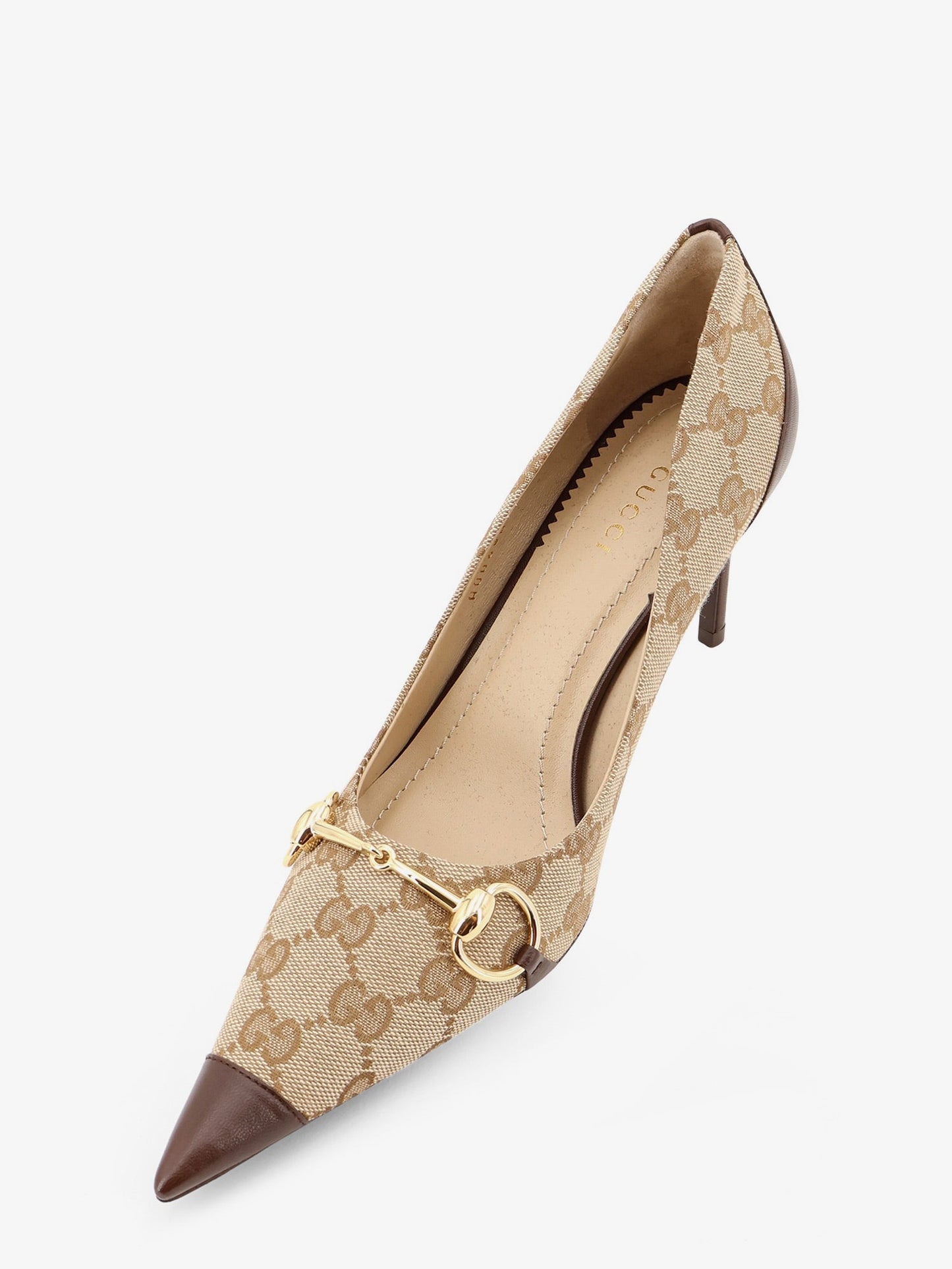 Gucci Women Donna Gg Fabric Pumps GUCCI