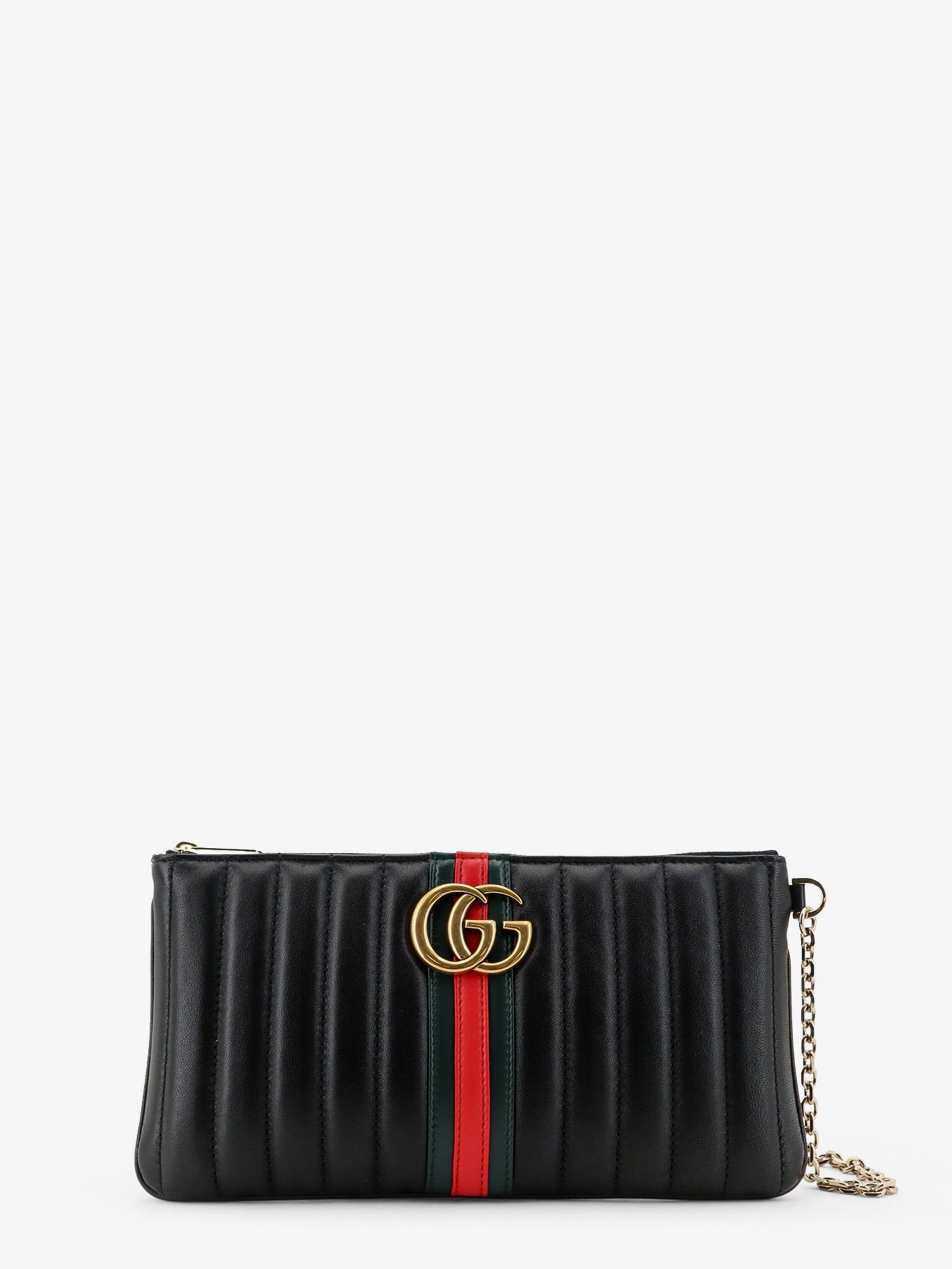 Gucci Women Gg Marmont Pouch With Strap GUCCI