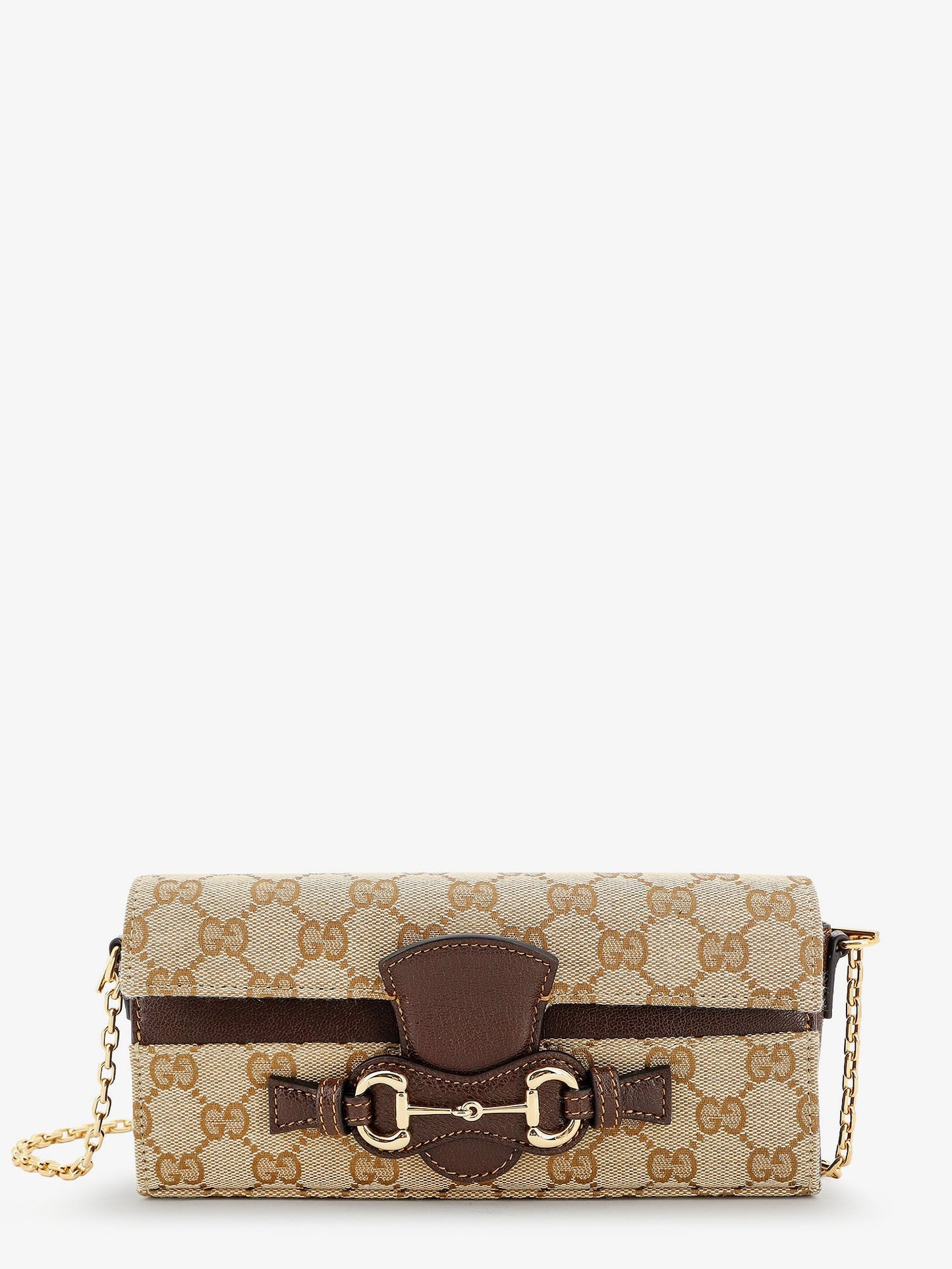 Gucci Women Wallet With Chain And Horse Clip GUCCI