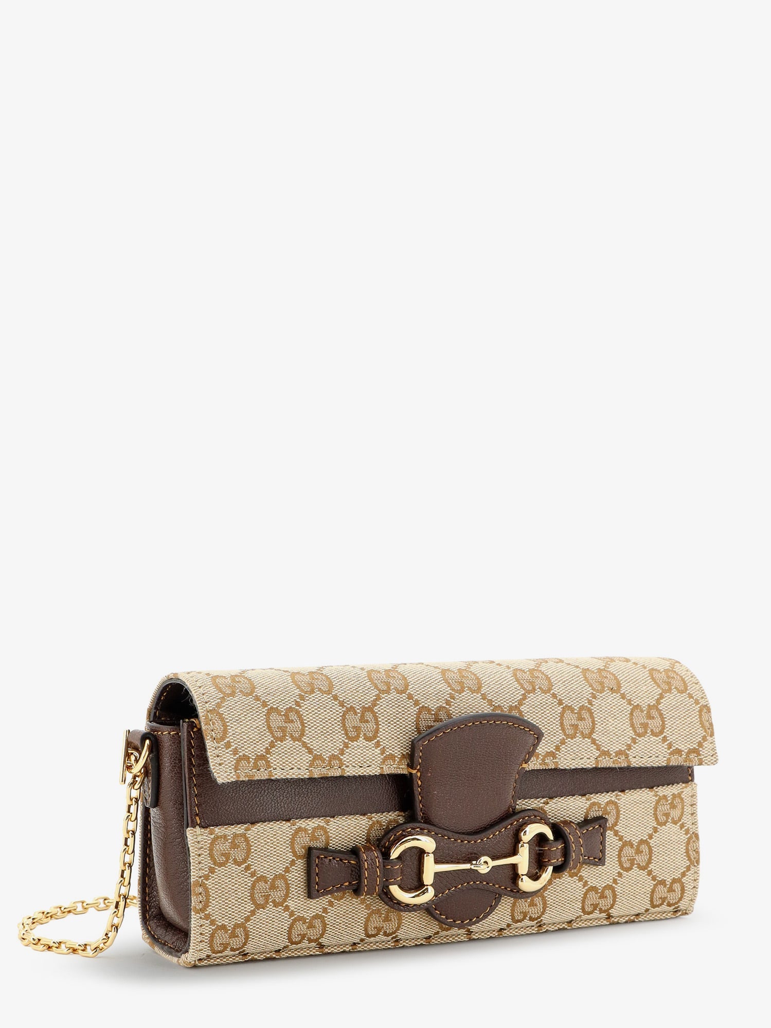 Gucci Women Wallet With Chain And Horse Clip GUCCI
