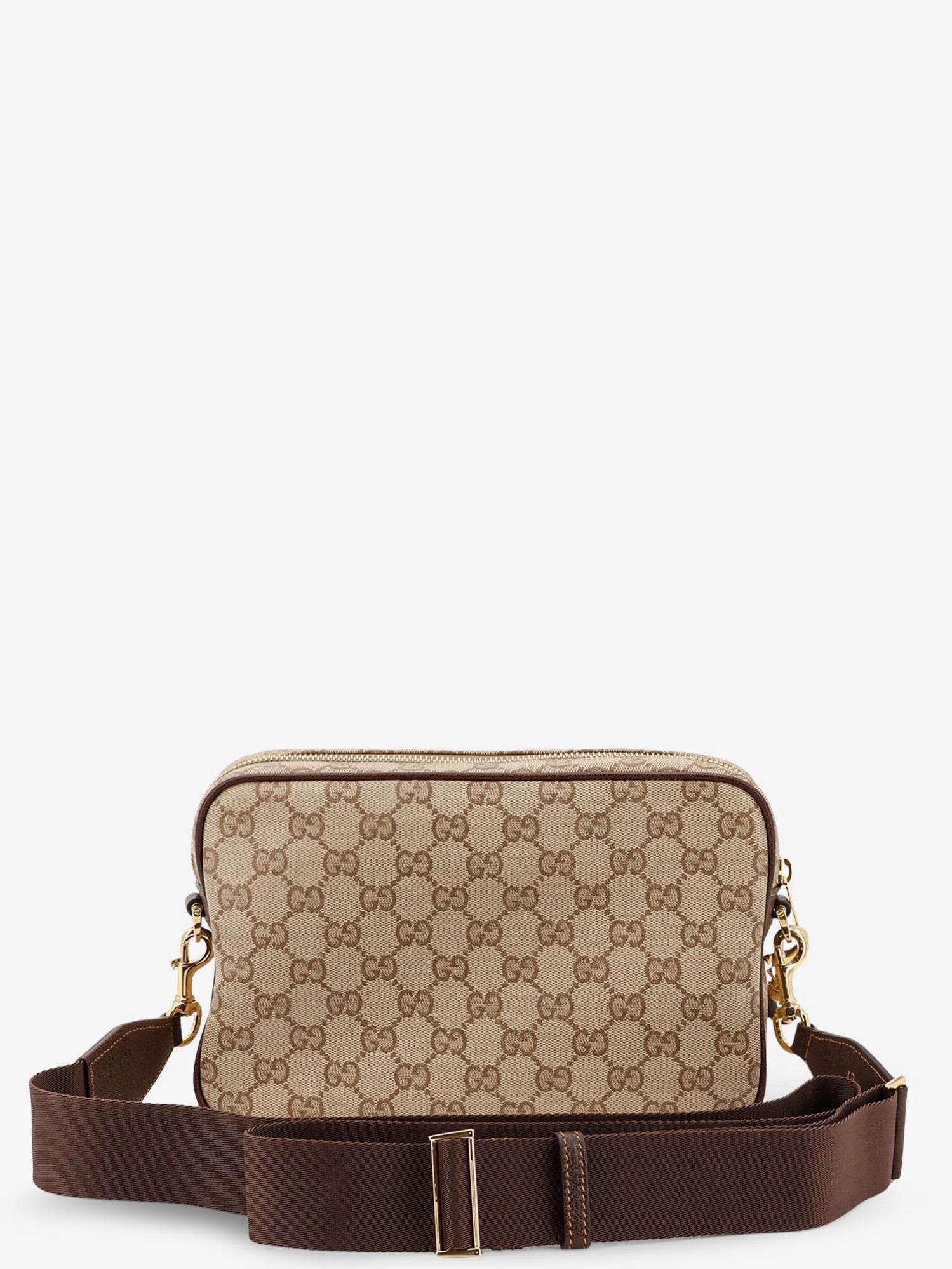 Gucci Men Small Crossbody Bag With Web Detail GUCCI