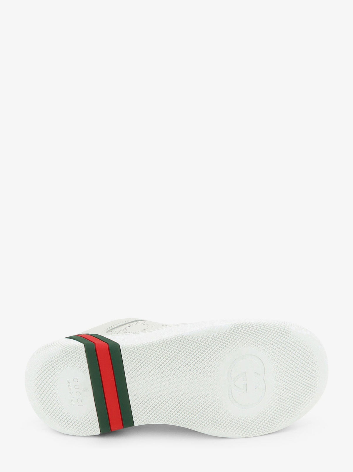 Gucci Women Screener Sneaker In Perforated Gg Leather GUCCI