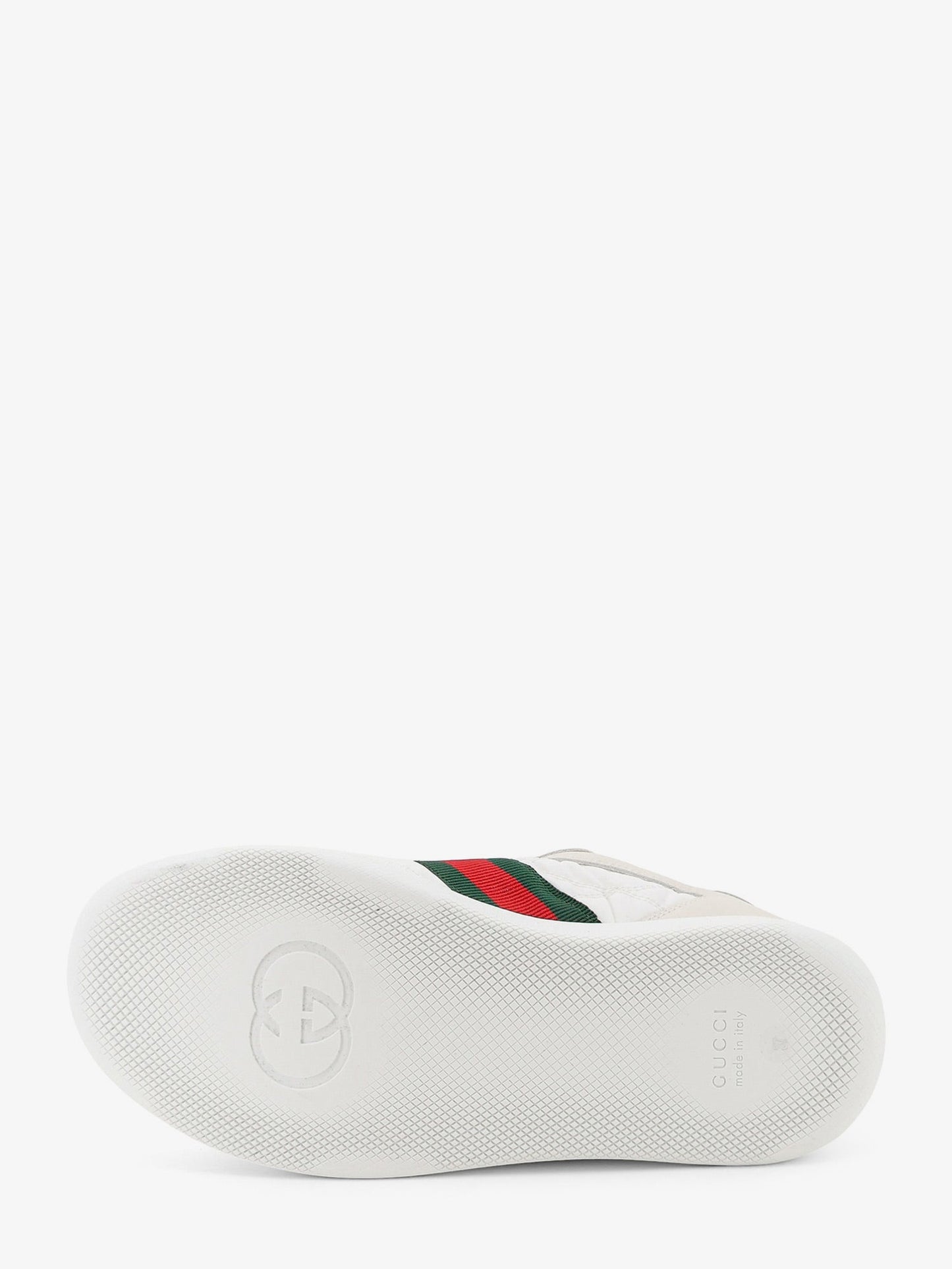Gucci Women Screener Sneakers In Nylon With Side Web Detail GUCCI