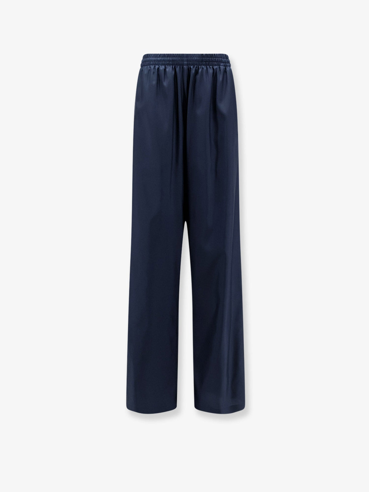 Gucci Women Technical Silk Poplin Trousers With Web Ribbon GUCCI