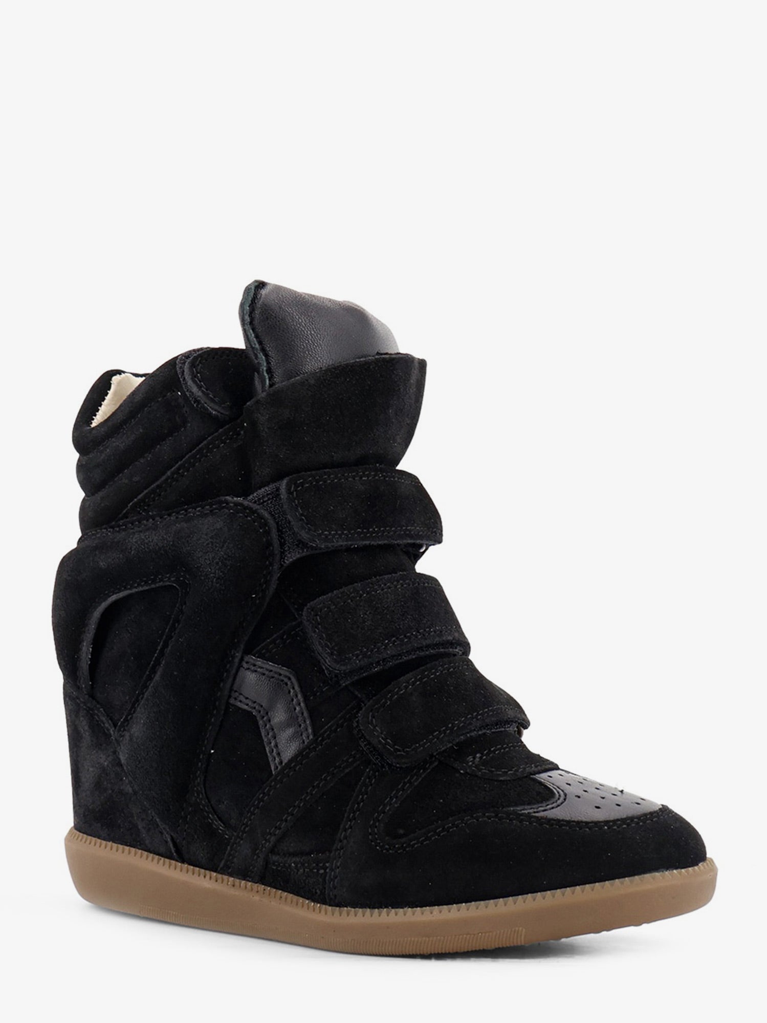 Isabel Marant Women Bekett Suede And Leather Sneakers ISABEL MARANT
