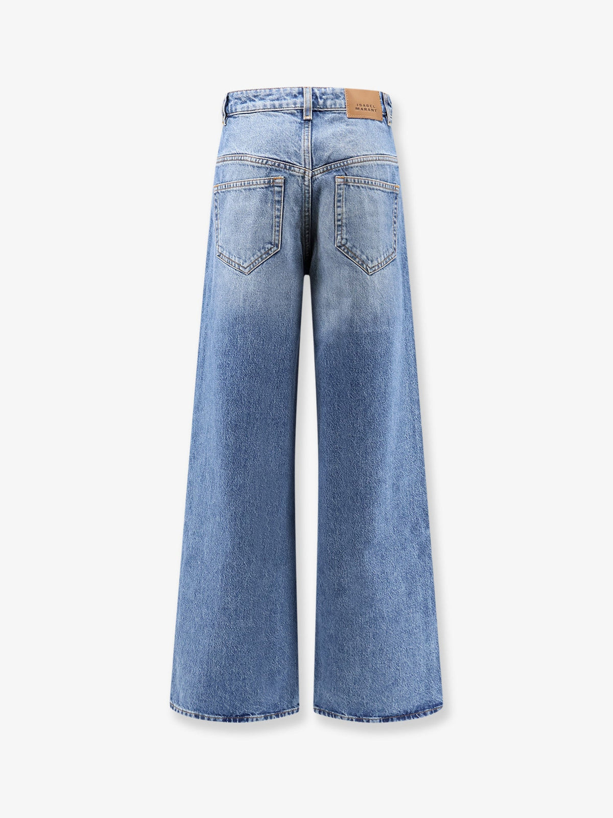 Isabel Marant Women Lemony Blue Denim Jeans ISABEL MARANT