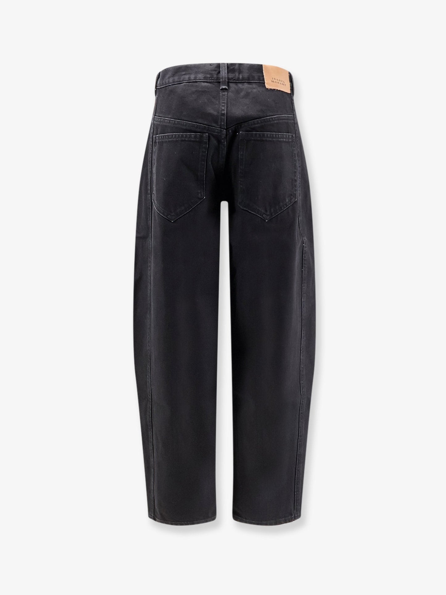 Isabel Marant Women Oriane Black Denim Trousers ISABEL MARANT
