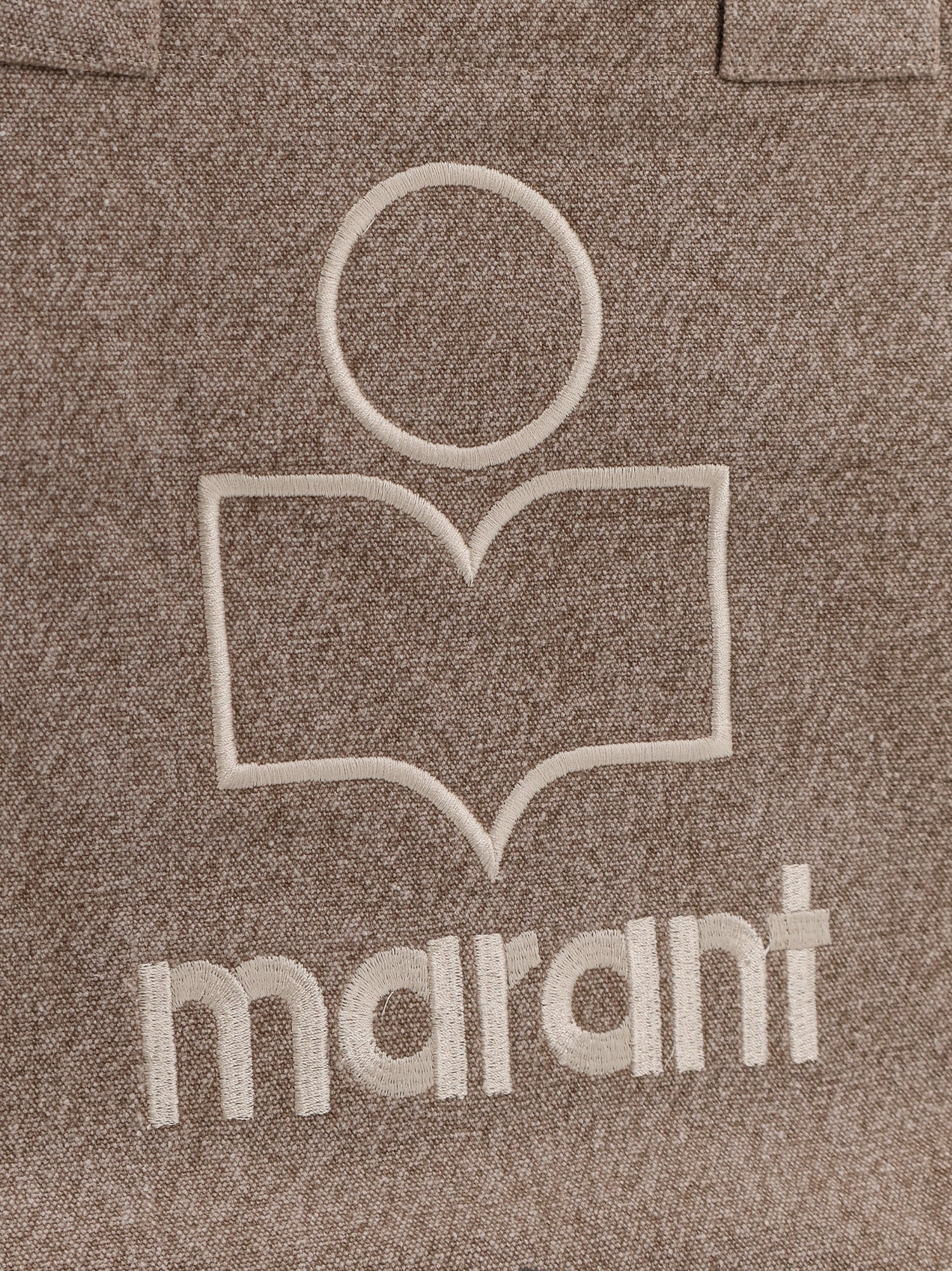 Isabel Marant Women Yenky Zipped Cotton Shoulder Bag ISABEL MARANT