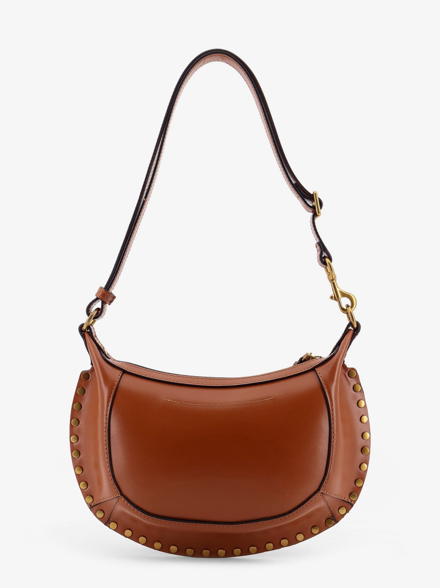 Isabel Marant Women Oskan Moon Leather Crossbody Bag ISABEL MARANT