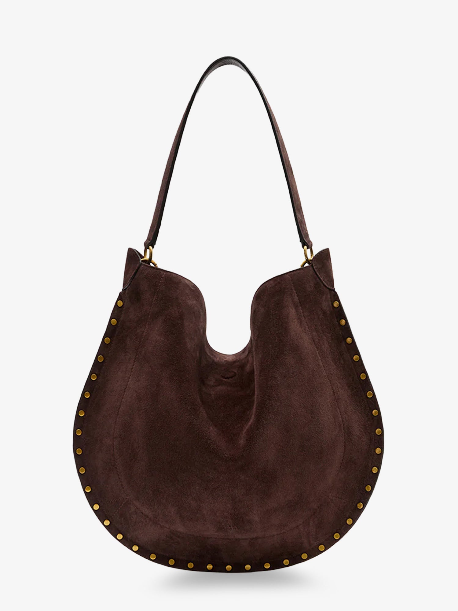 Isabel Marant Women Oskan Hobo Suede Shoulder Bag ISABEL MARANT