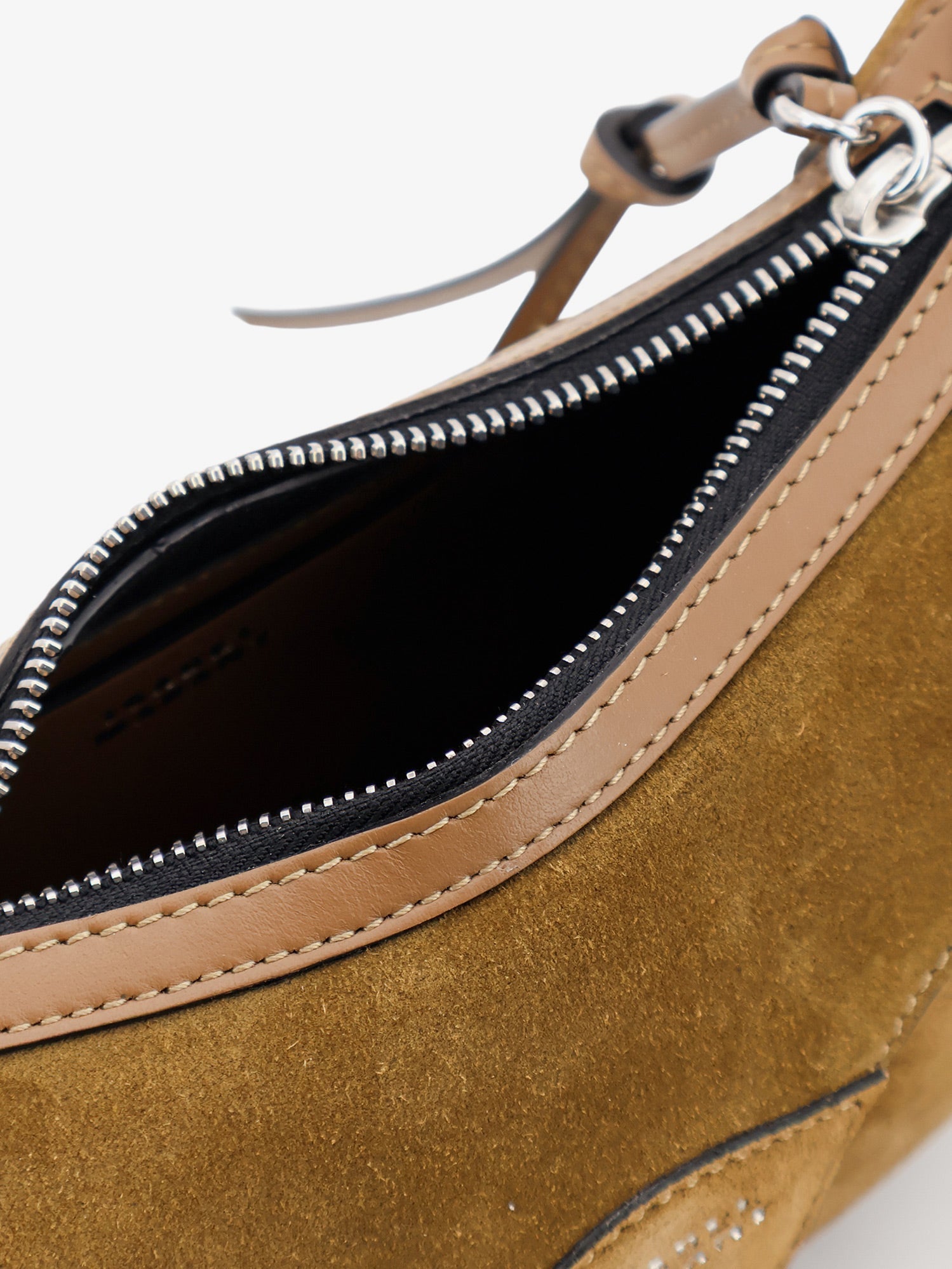 Isabel Marant Women Oskan Moon Suede Shoulder Bag ISABEL MARANT