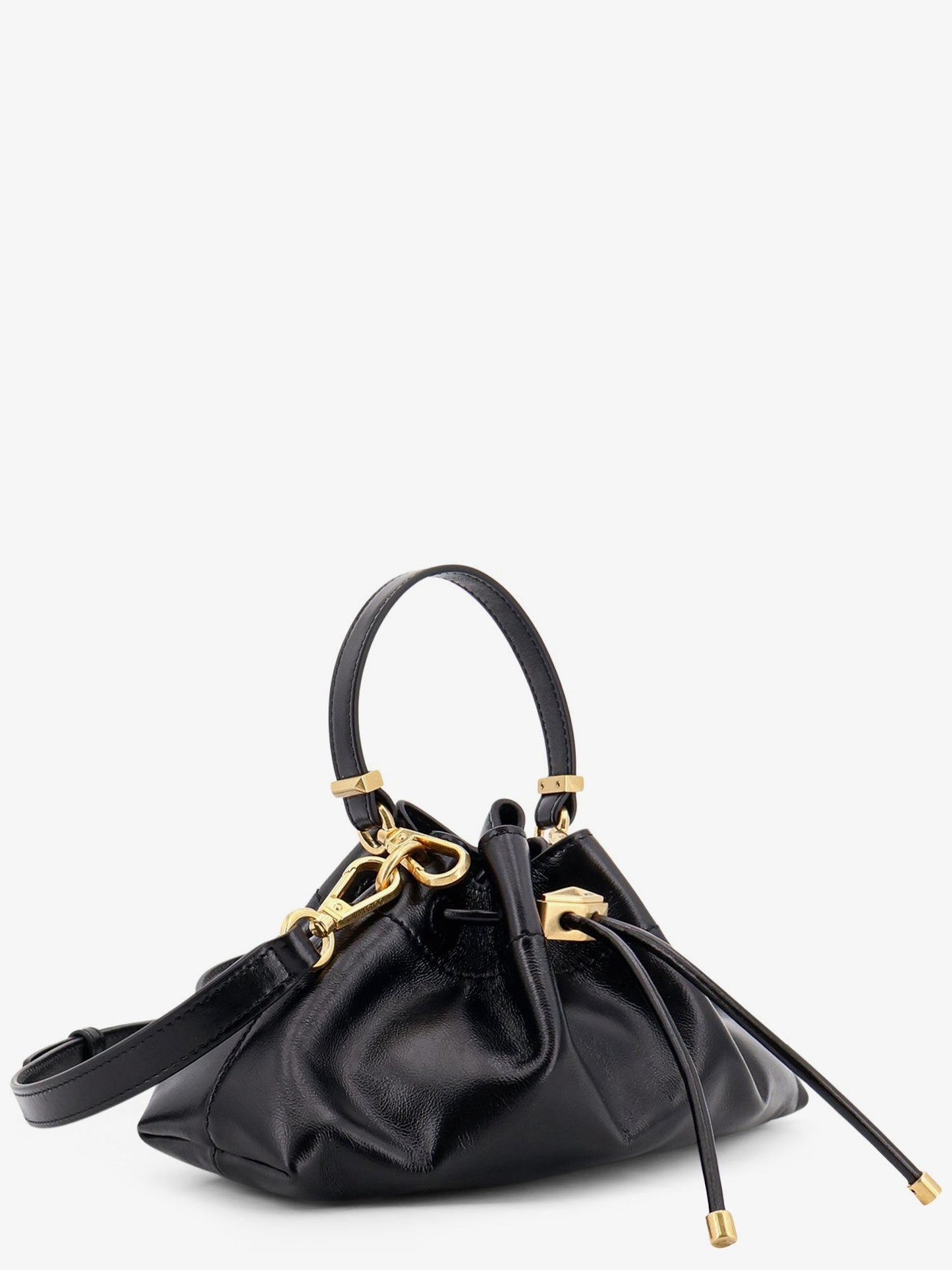 Jimmy Choo Women Cinch Small Leather Shoulder Bag JIMMY CHOO