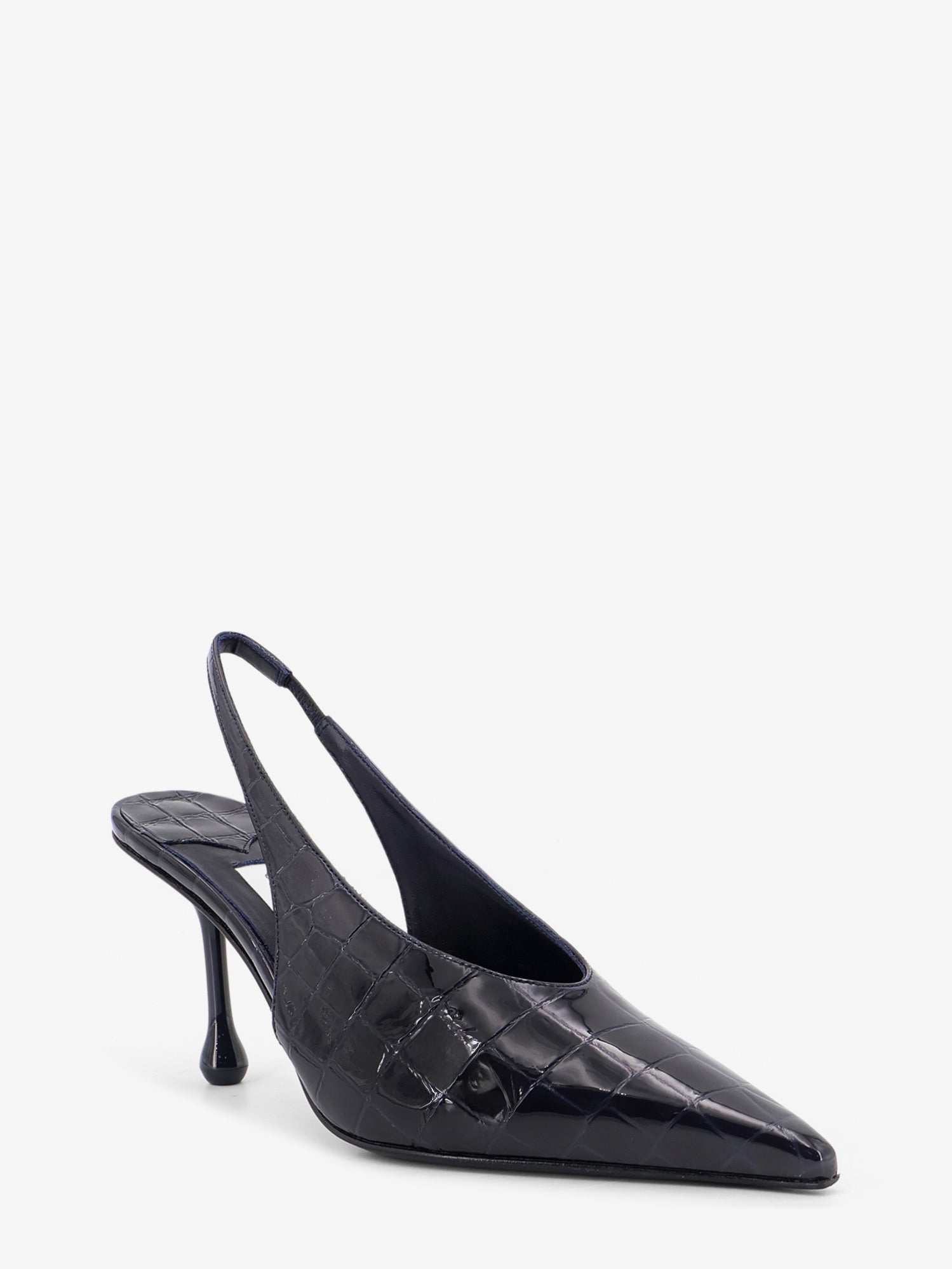 Jimmy Choo Women Patent Leather Pumps With Crocodile Print JIMMY CHOO