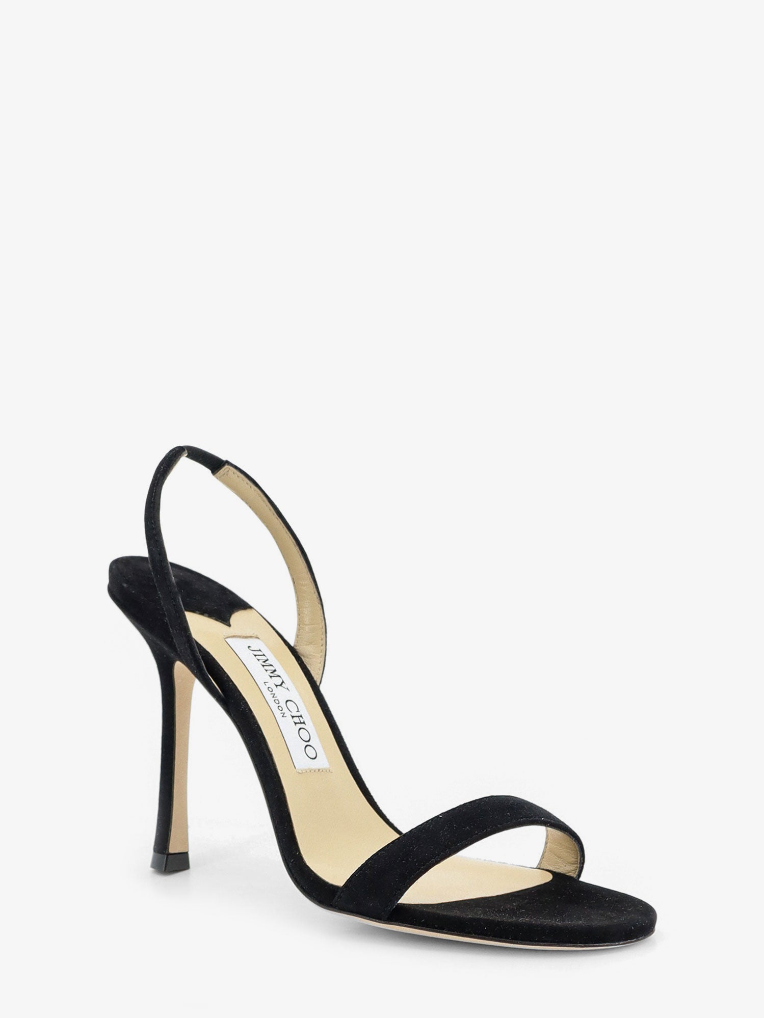 Jimmy Choo Women Jenn 100 Suede Sandals JIMMY CHOO