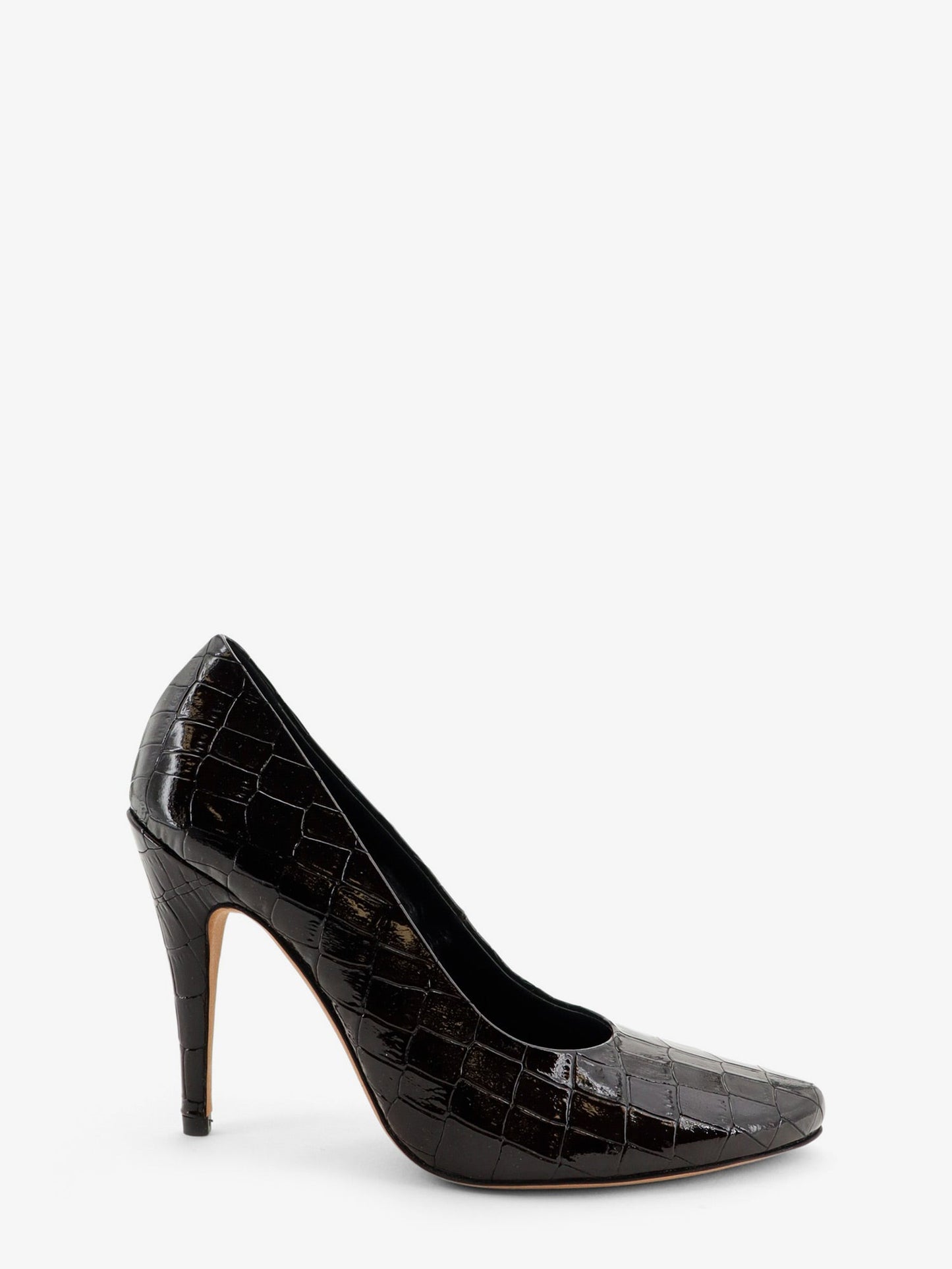 Jude Women Jerry Leather Decollete With Croco Print JUDE