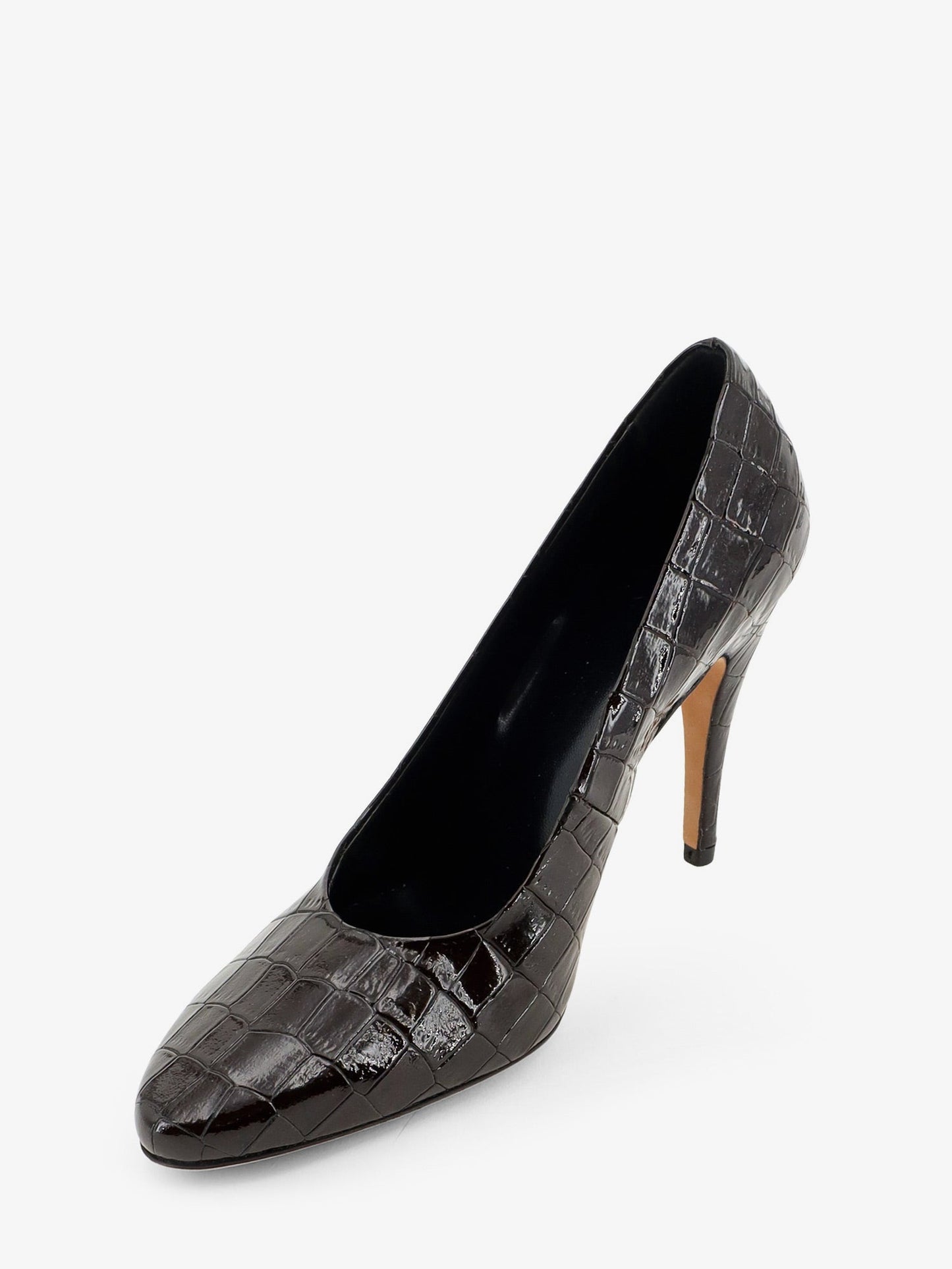 Jude Women Jerry Leather Decollete With Croco Print JUDE