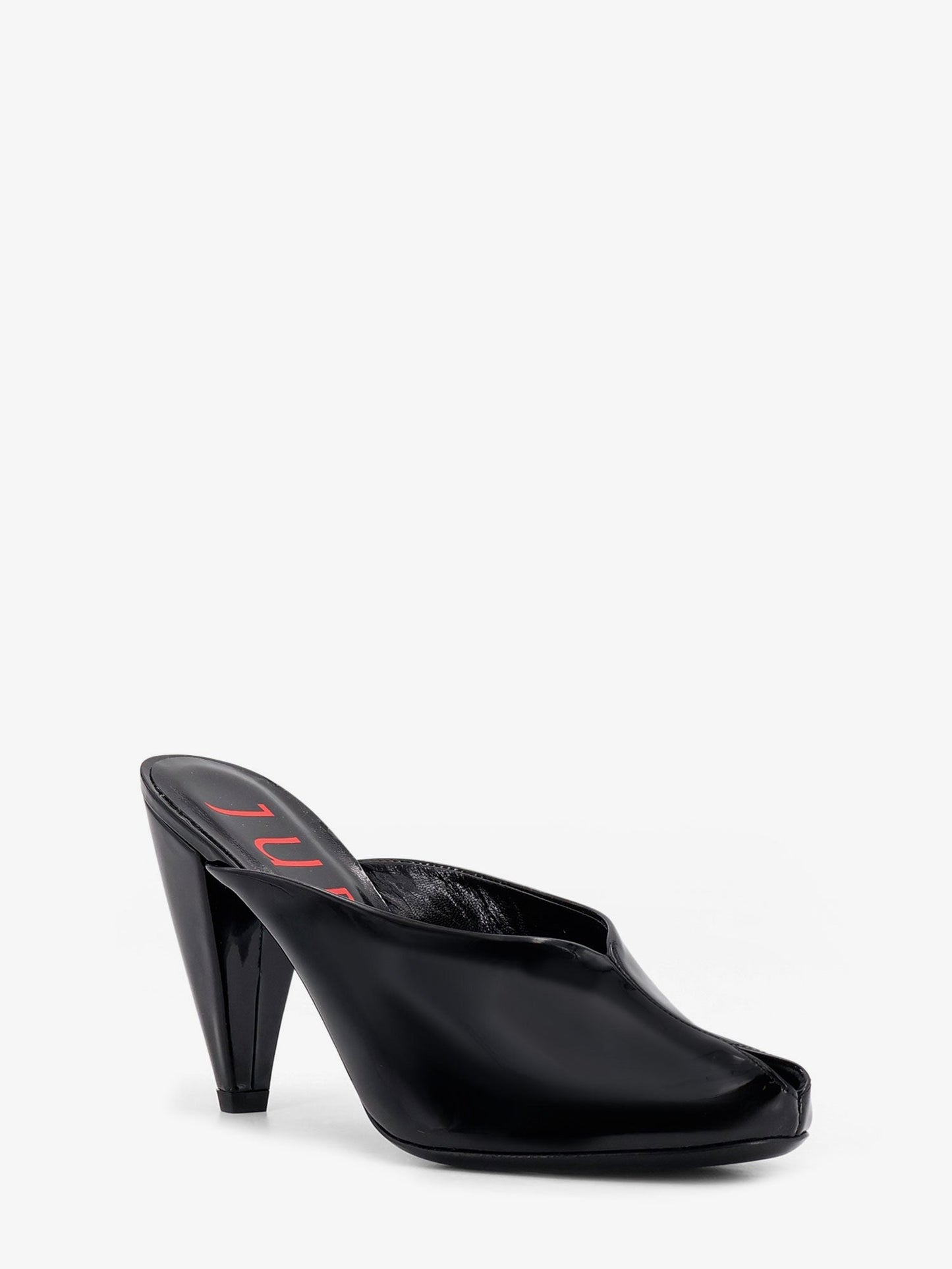 Jude Women Paw Mule Patent Leather Sandals JUDE