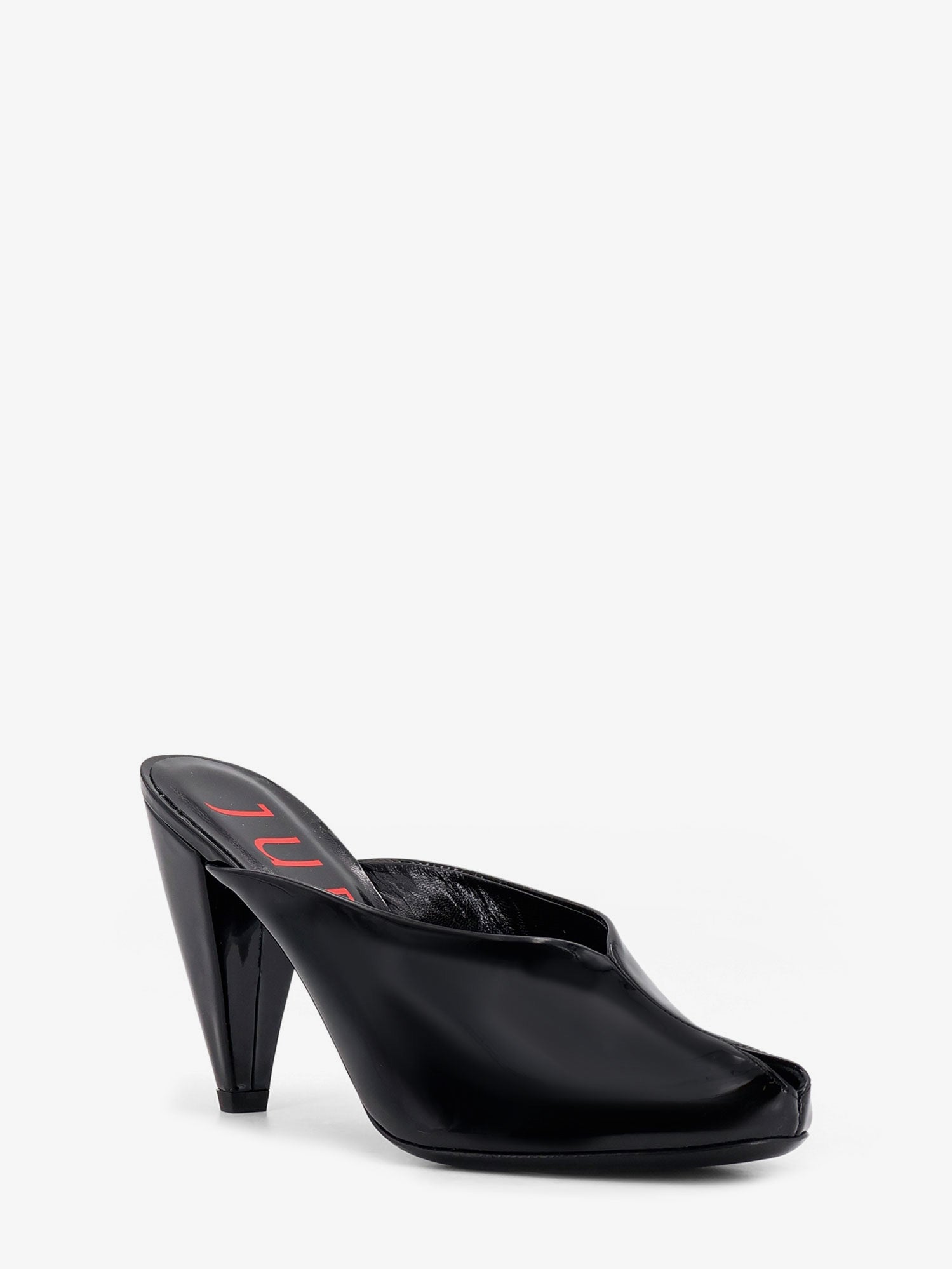 Jude Women Paw Mule Patent Leather Sandals JUDE