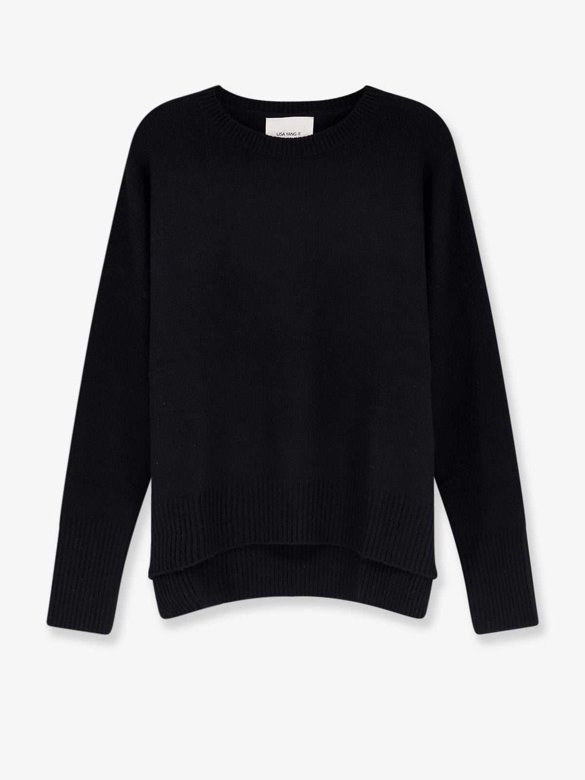 Lisa Yang Women Mila Cashmere Sweater With Ribbed Knit LISA YANG