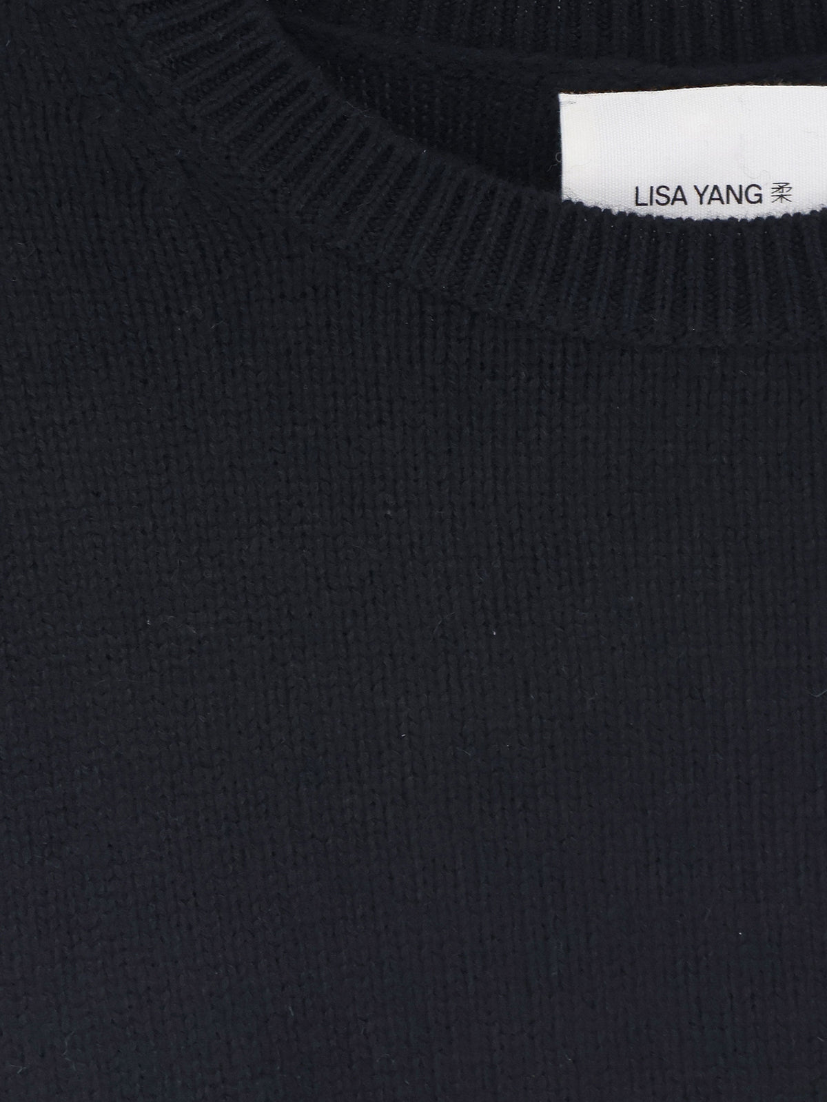 Lisa Yang Women Mila Cashmere Sweater With Ribbed Knit LISA YANG