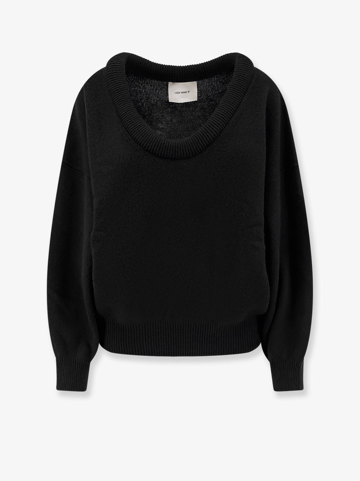Lisa Yang Women Doria Sweater With Wide Neckline LISA YANG