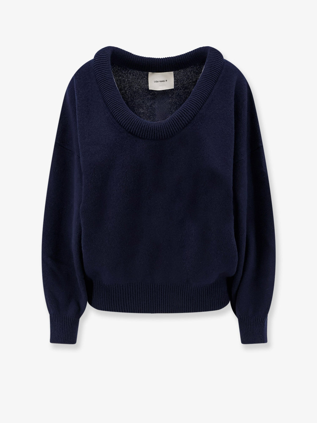 Lisa Yang Women Doria Sweater With Wide Neckline LISA YANG