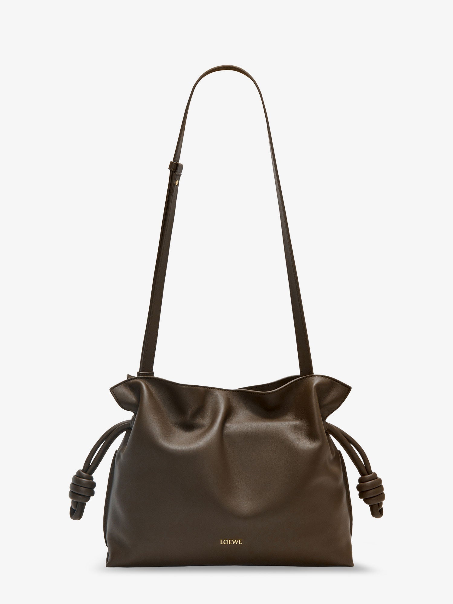 Loewe Women Flamenco Leather Clutch Bag LOEWE