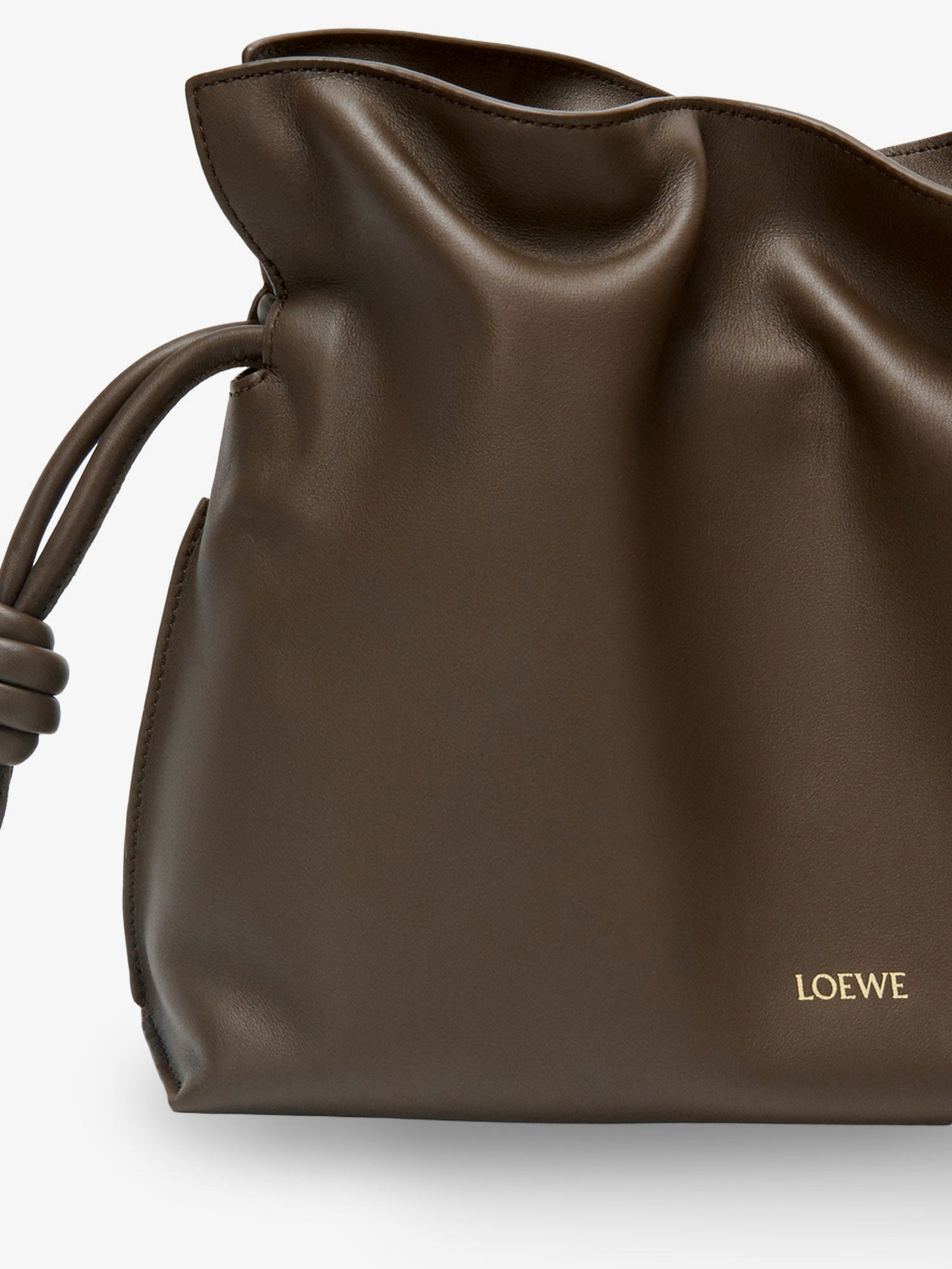 Loewe Women Flamenco Leather Clutch Bag LOEWE